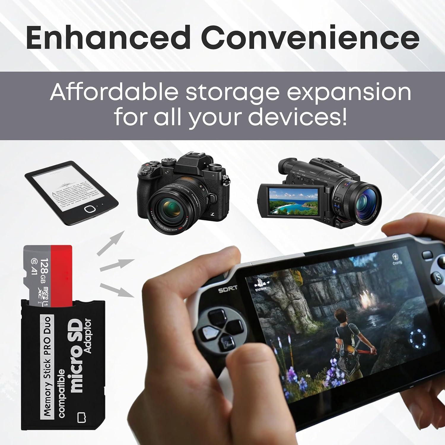 Adaptador Memory Stick Pro Duo Skywin - Lector de Tarjetas PSP