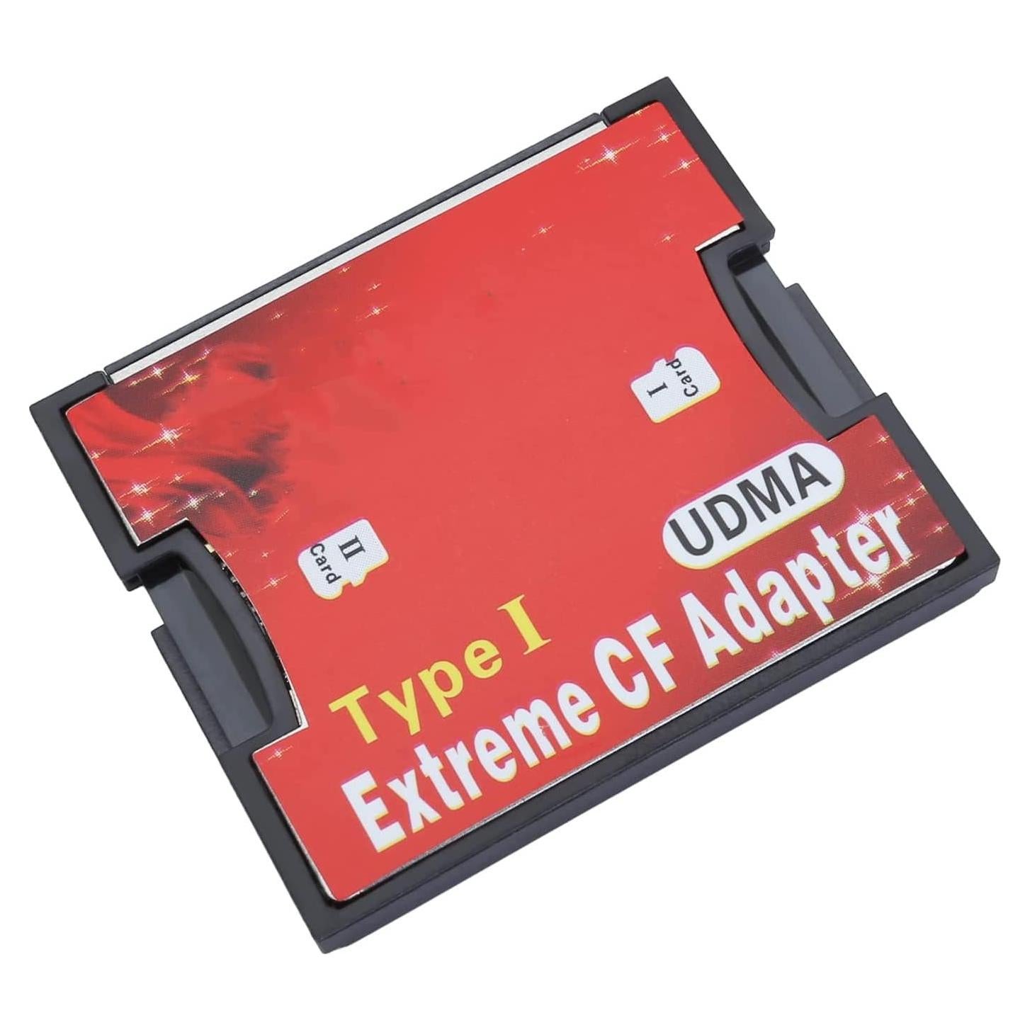 Adaptador CF QUMOX para 2 microsd a Compact Flash Tipo I