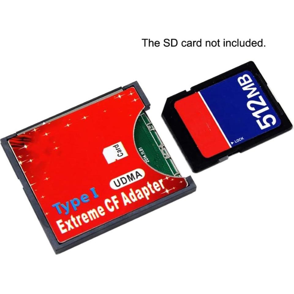 Adaptador CF Tipo I ChenYang para Tarjetas SDHC/SDXC 256GB