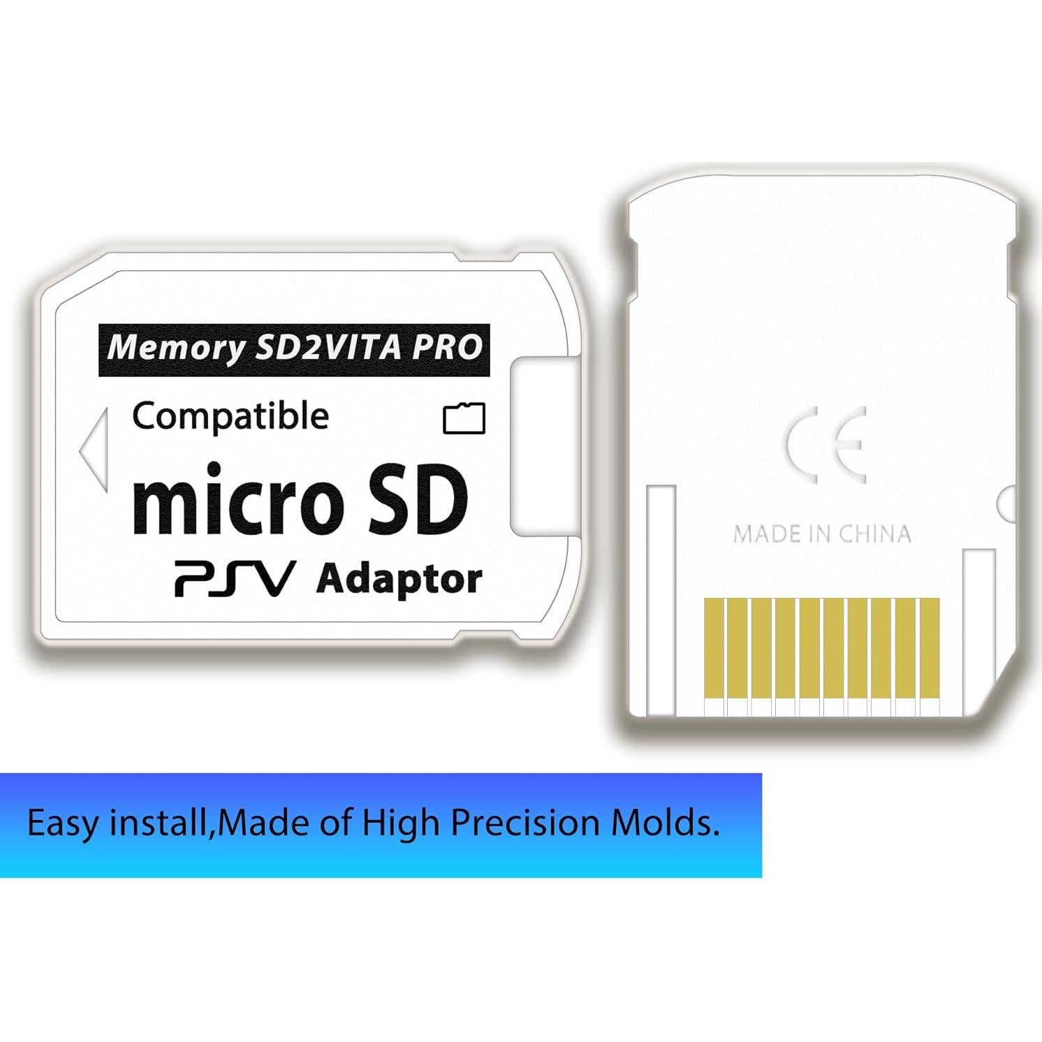 Adaptador SD2Vita 6.0 Sunloy + MicroSD 32GB para PS Vita