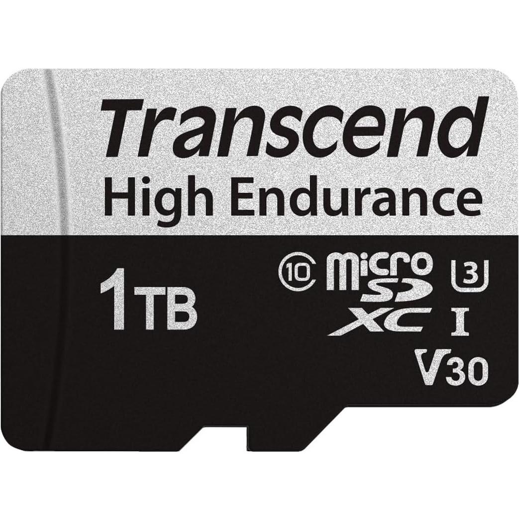 Tarjeta microSD Transcend 1TB U3 V30 4K UHD con Adaptador
