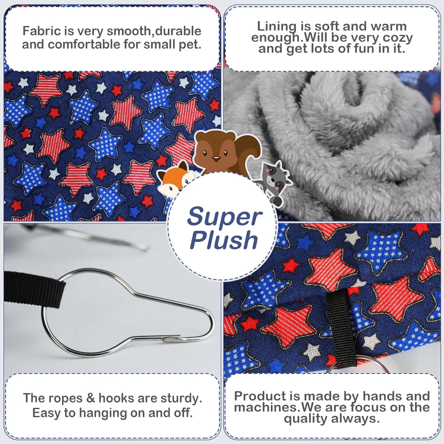 Juego de Hamaca y Túnel Colgante para Mascotas Pequeñas