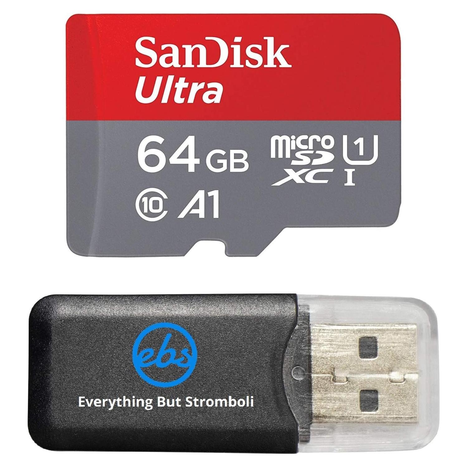 Tarjeta de Memoria SanDisk Ultra microSDXC 64GB Clase 10