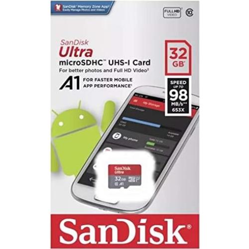 Tarjeta Micro SD SanDisk 32GB Ultra UHS-I Clase 10 + Lector