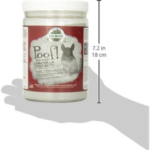 Baño de Polvo Natural Oxbow POOF! para Mascotas 1.13 kg