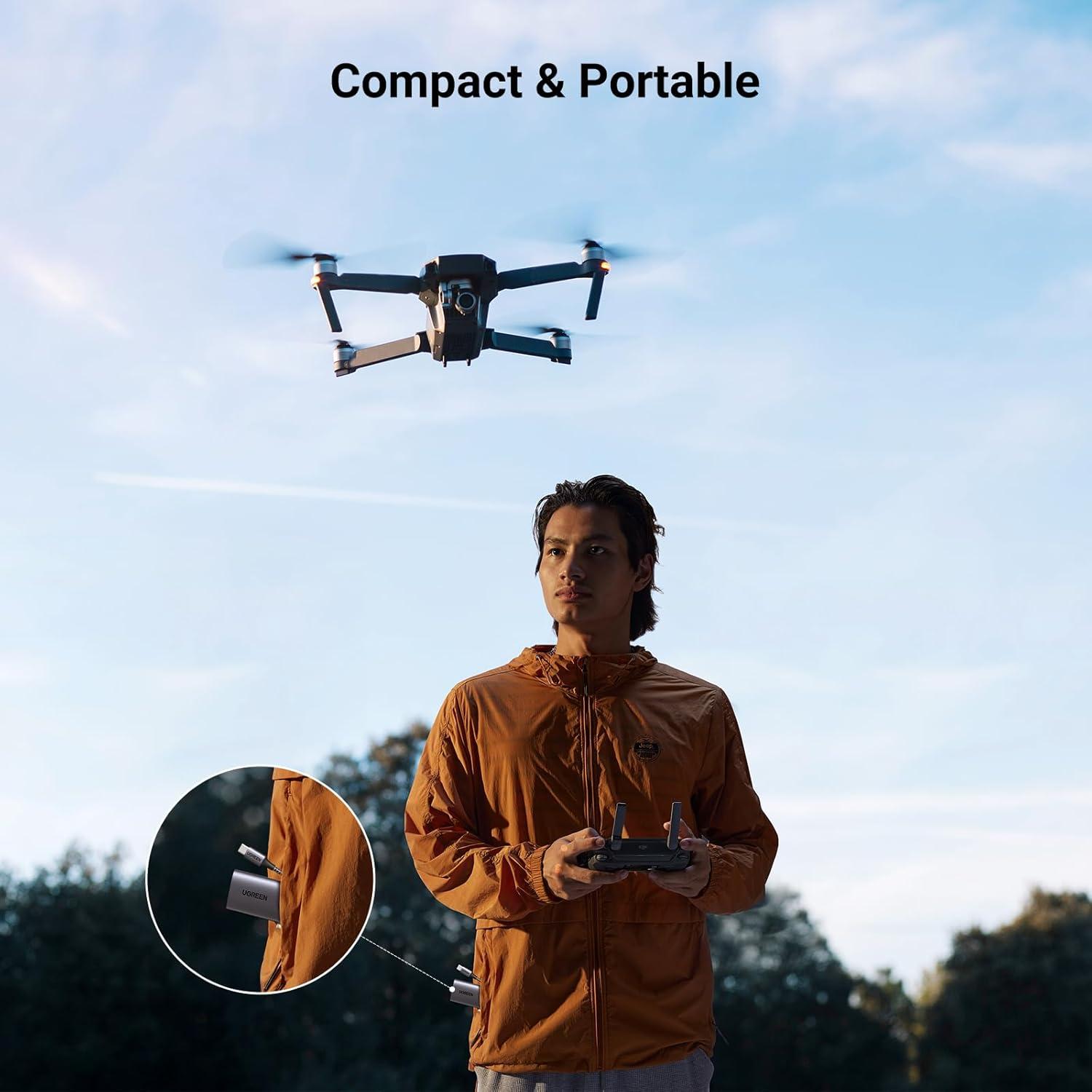 Lector de Tarjetas SD USB C UGREEN 2-en-1 Alta Velocidad