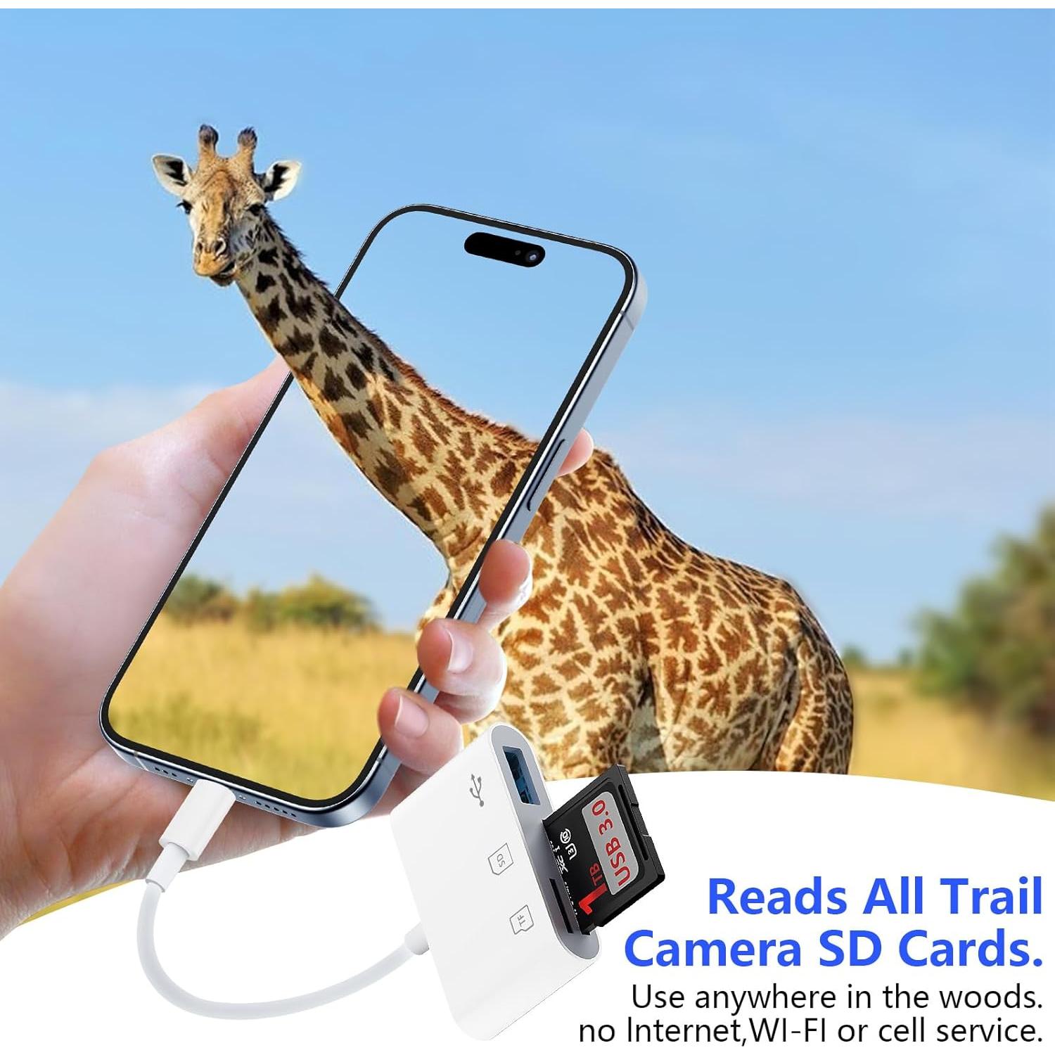 Adaptador de Cámara Digital USB C VIFIGEN para iPhone 16e/16 Pro Max