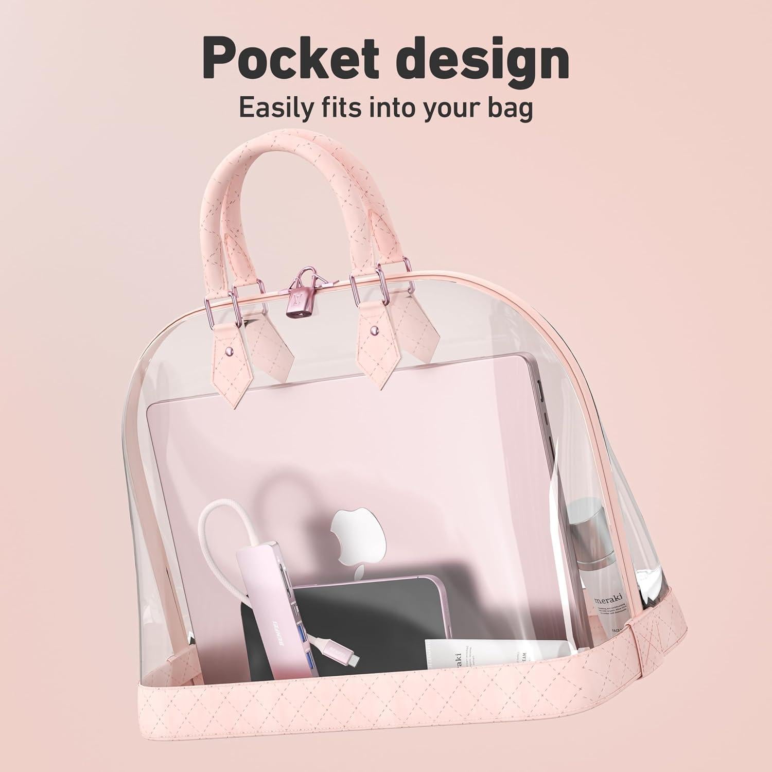 Hub USB-C 7-en-1 BENFEI HDMI 4K 100W Carga Rosa