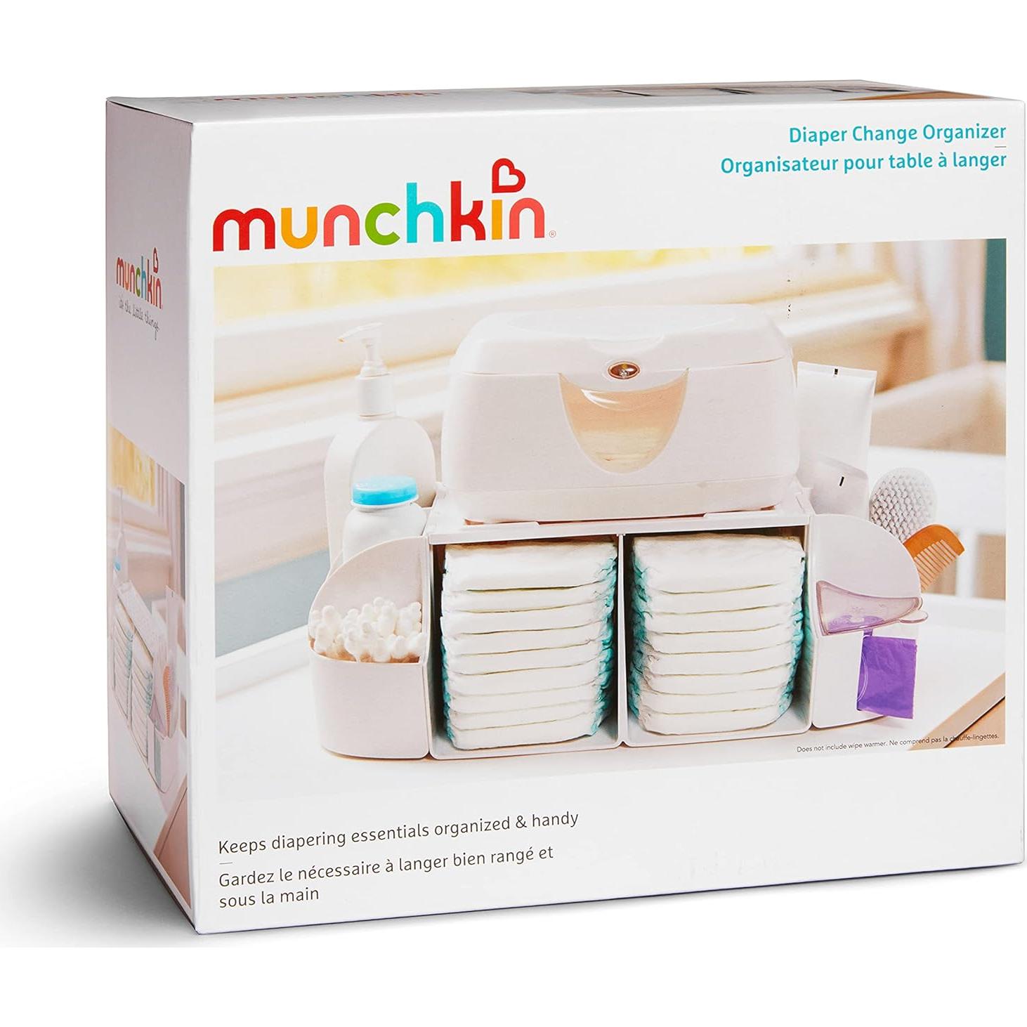 Organizador de Pañales Munchkin Verde/Blanco 14 Piezas