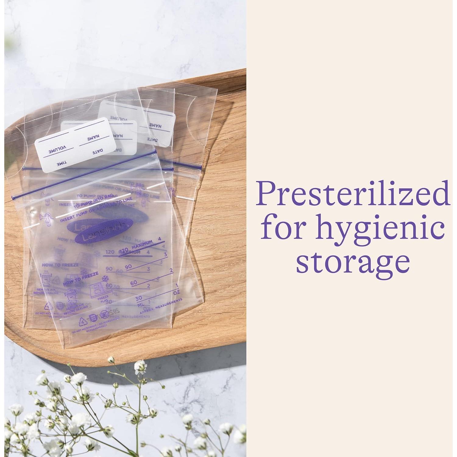 Bolsas de Almacenamiento de Leche Materna Lansinoh 50 Unidades 113ml