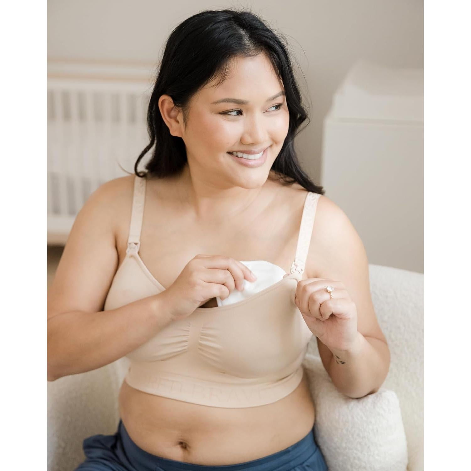 Almohadillas de Lactancia Reutilizables Kindred Bravely 10 Pzas