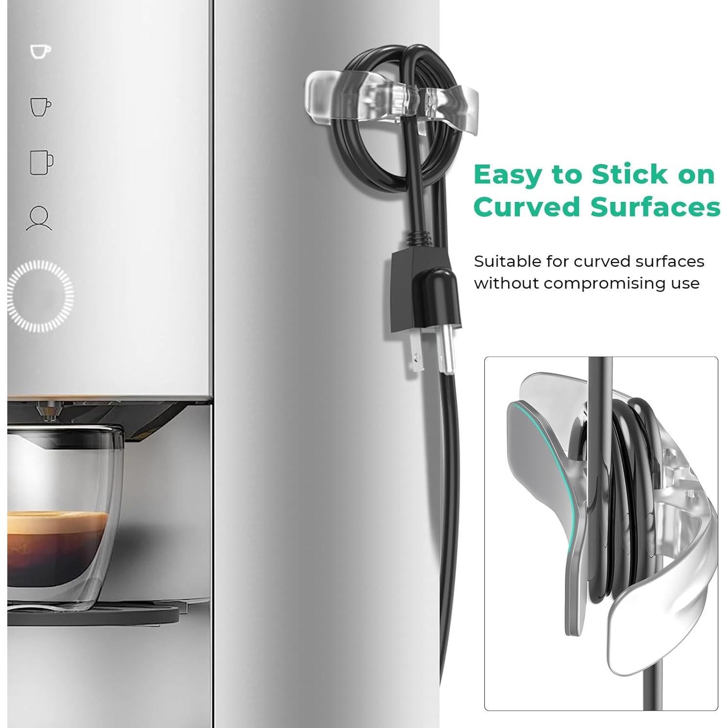 Organizador de Cables REIKOT 5Pcs para Electrodomésticos de Cocina