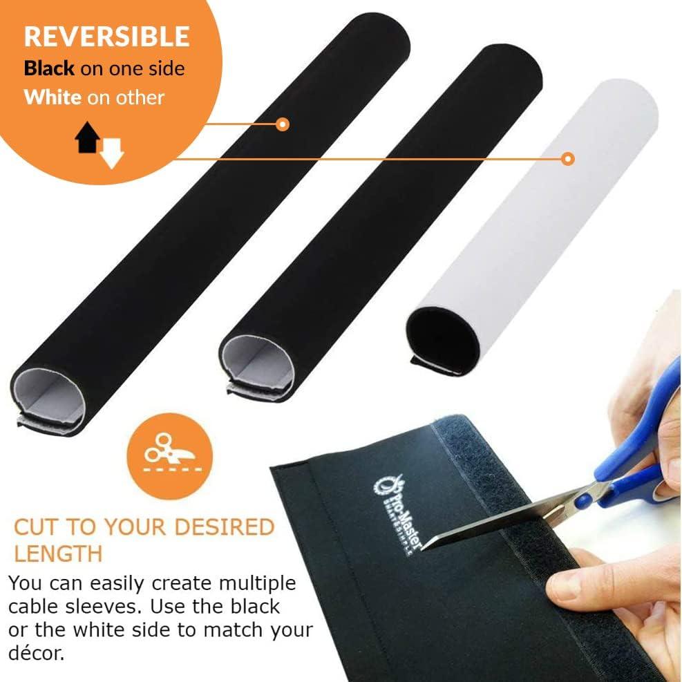 Manga de Gestión de Cables Pro-Master 120" Neopreno Reversible