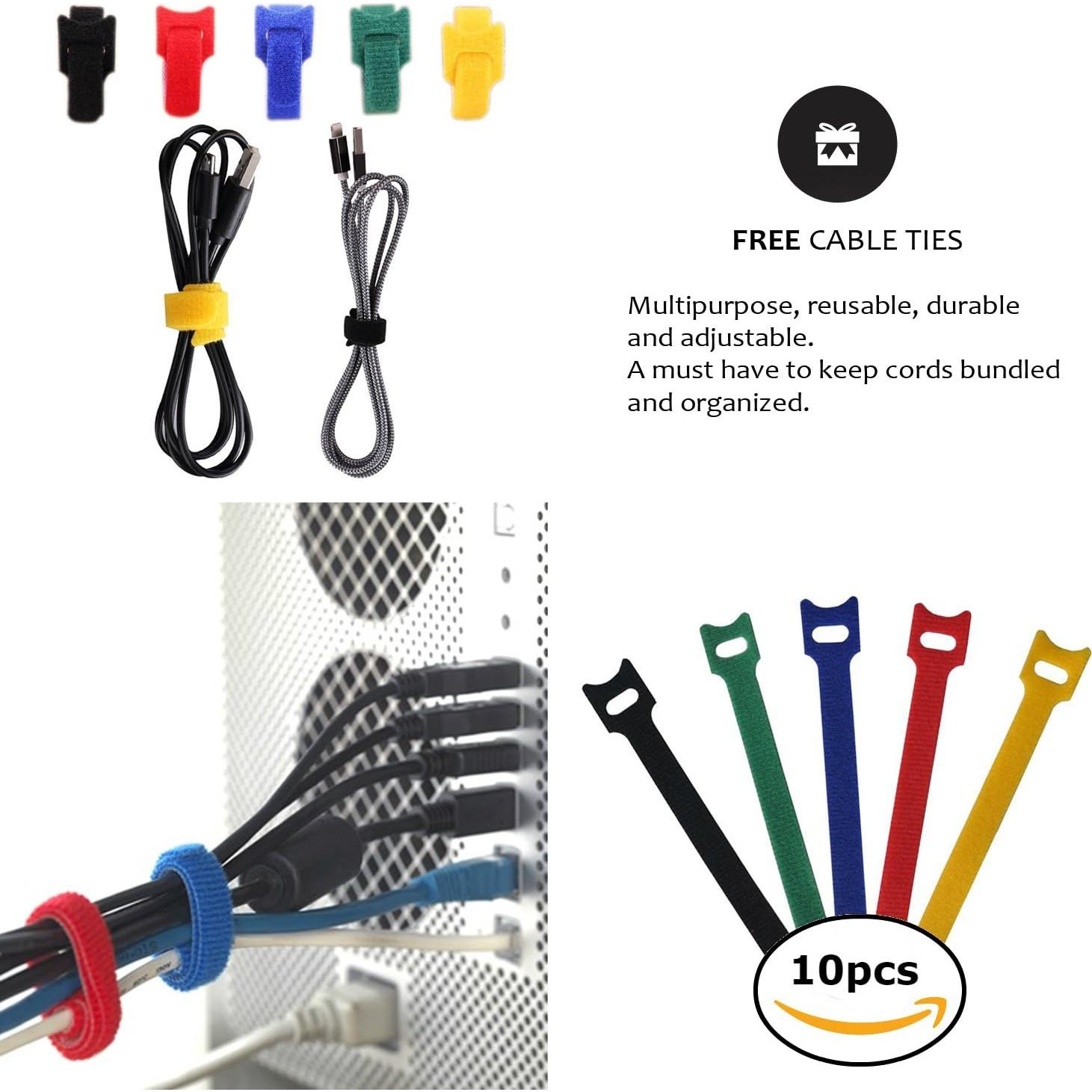 Manga de Gestión de Cables Pro-Master 120" Neopreno Reversible