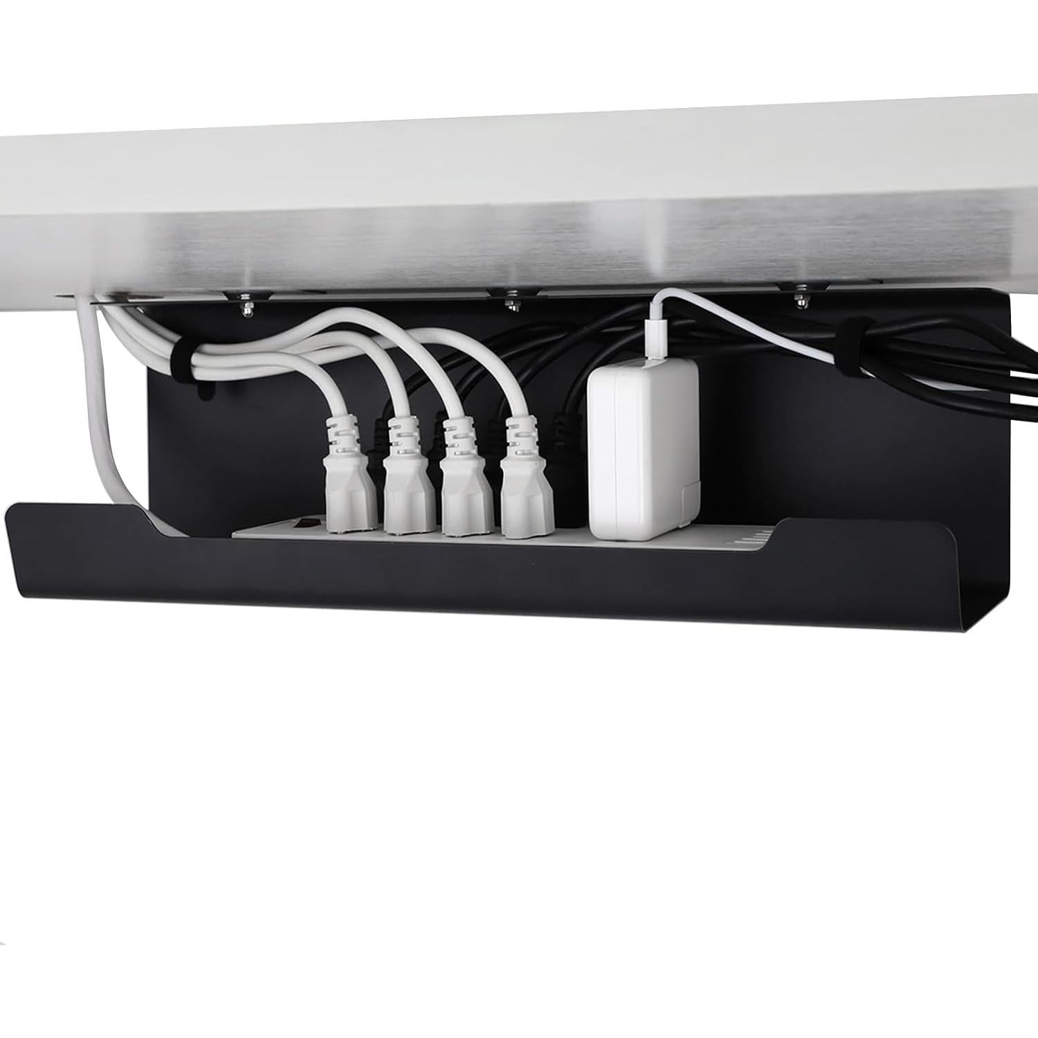 Bandeja de Gestión de Cables VIDOR 43 cm 2-Pack Acero