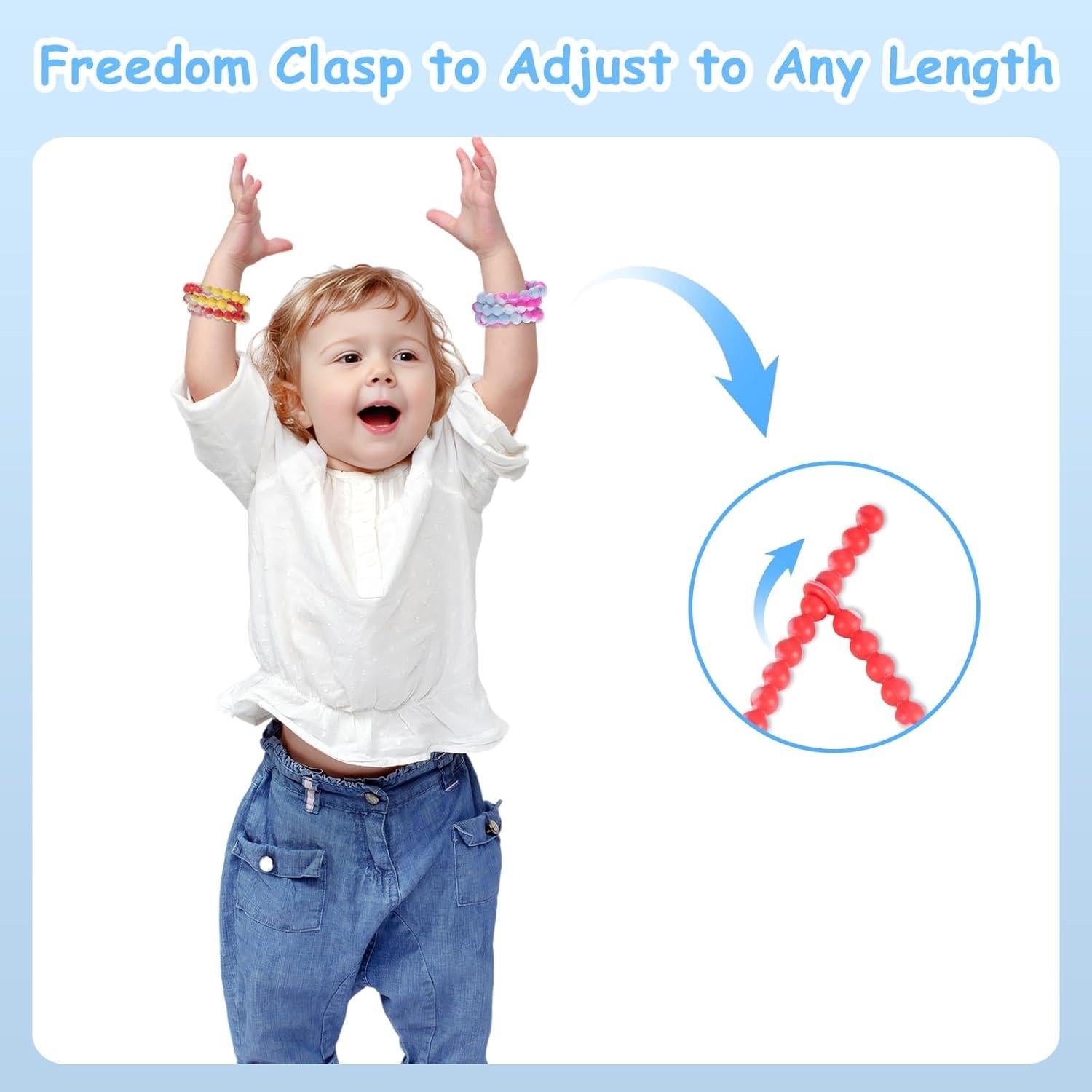 Collar de Dentición de Silicona para Bebé - Seguridad Integrada