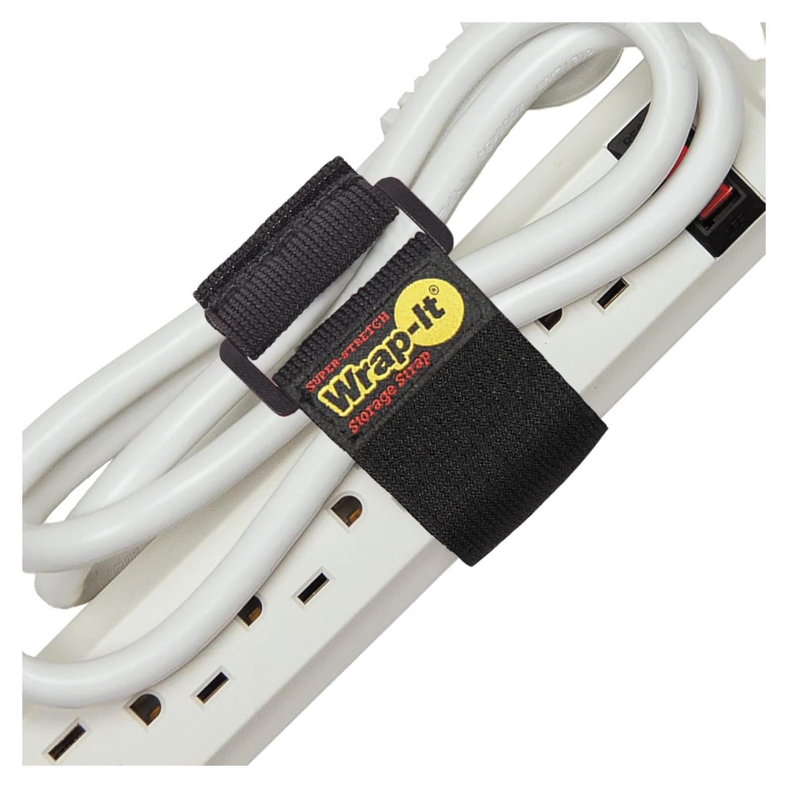 Correas Elásticas Wrap-It Storage 23 cm - 10 Piezas para Cables