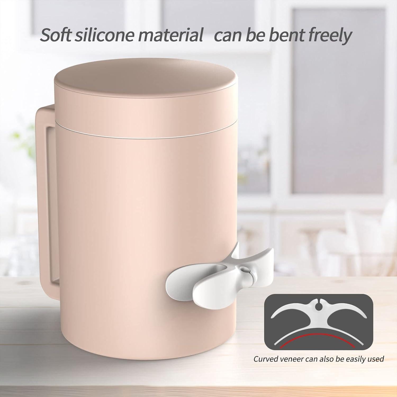 Organizador de Cables UMUST 4PCS para Electrodomésticos - Negro y Blanco