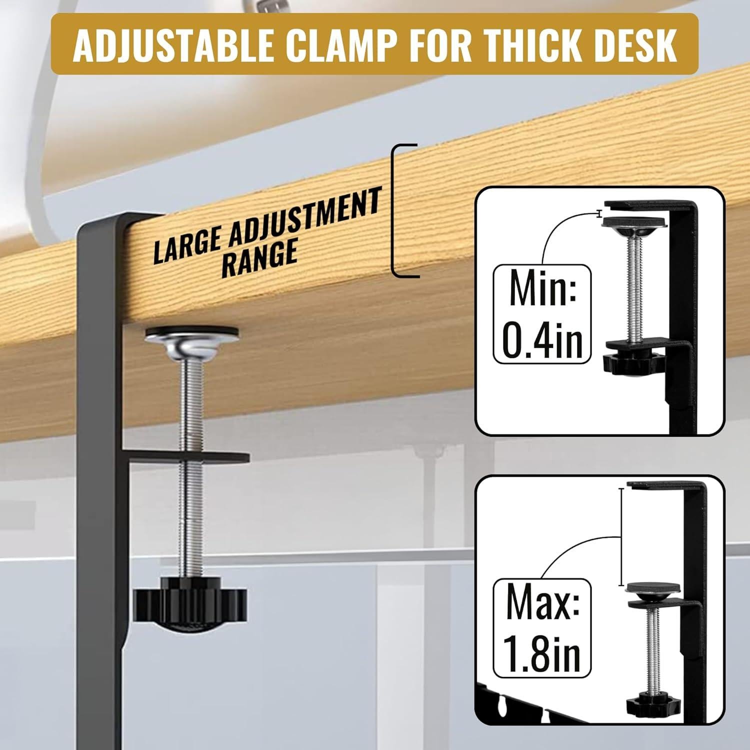 Bandeja Organizador de Cables JollyDesk - Juego de 2 - Metal