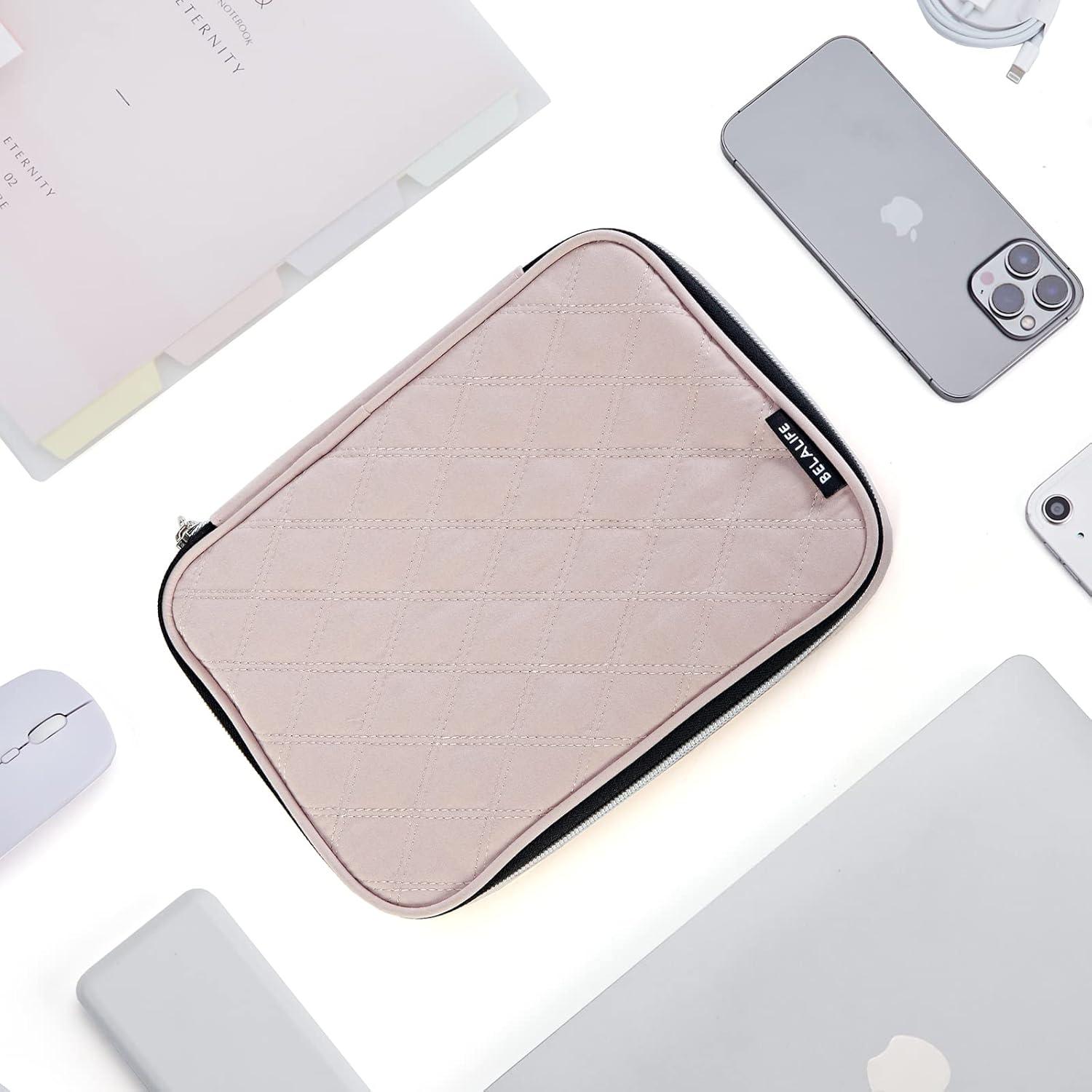 Bolsa Organizadora de Cables BELALIFE Rosa 26.7x19.1 cm