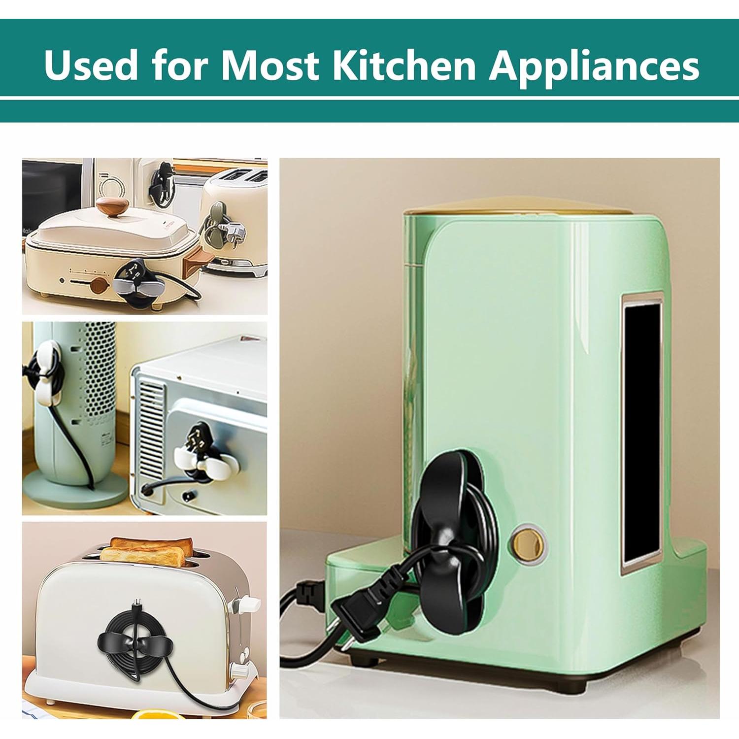 6 Organizador de Cables para Electrodomésticos Xinchunchun