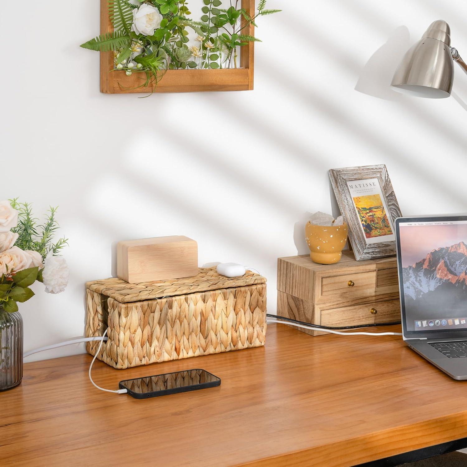 Caja de Gestión de Cables StorageWorks 31.75x12.95x12.95cm Natural