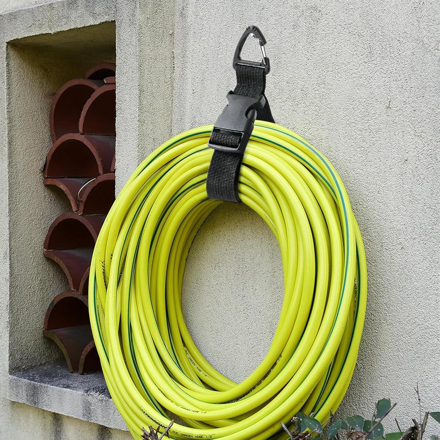 Soporte Organizador de Cables RRBXIA 43 cm Paquete de 8 Negro