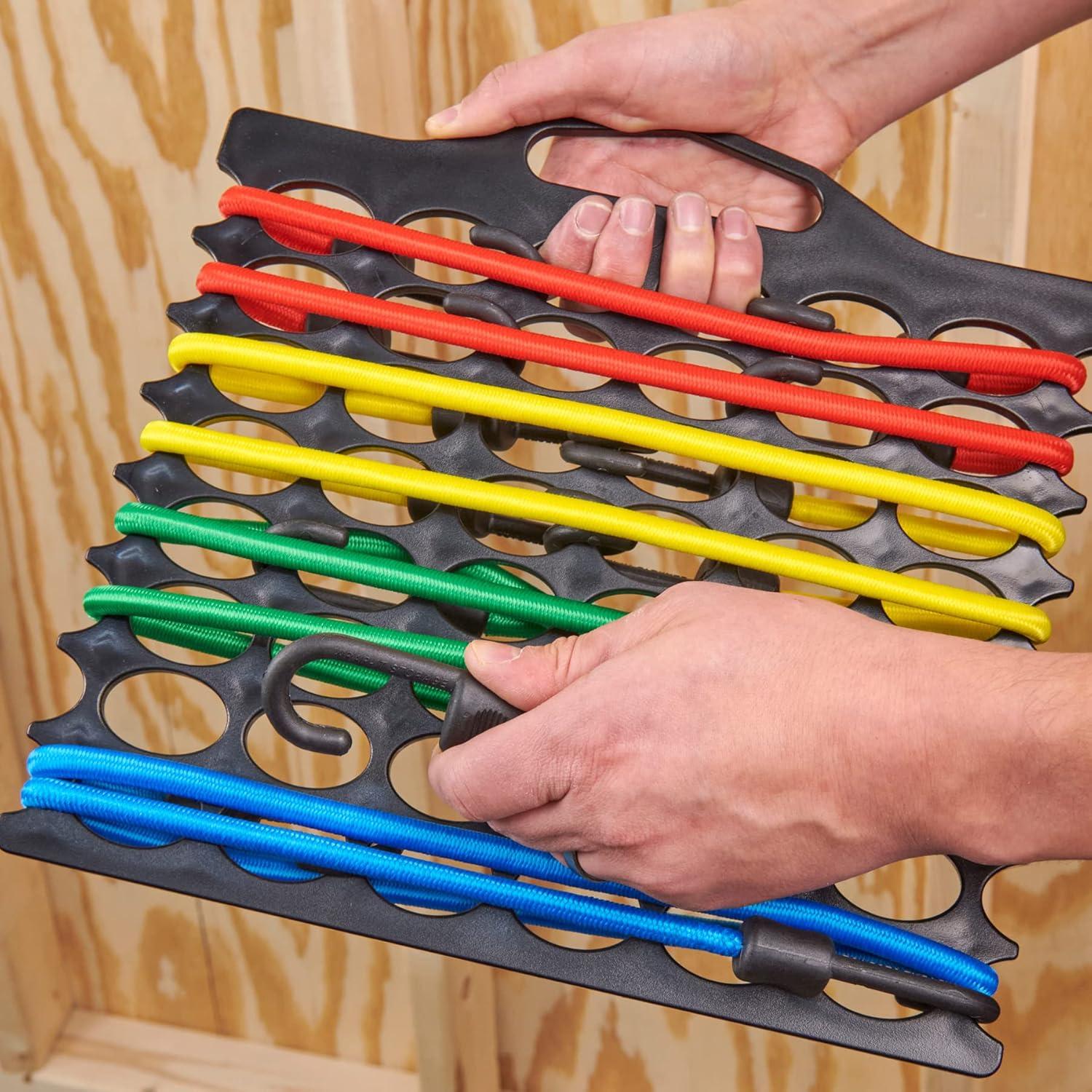 Soporte para Cuerdas Bungee Wrap-It Storage 2-Pack Negro