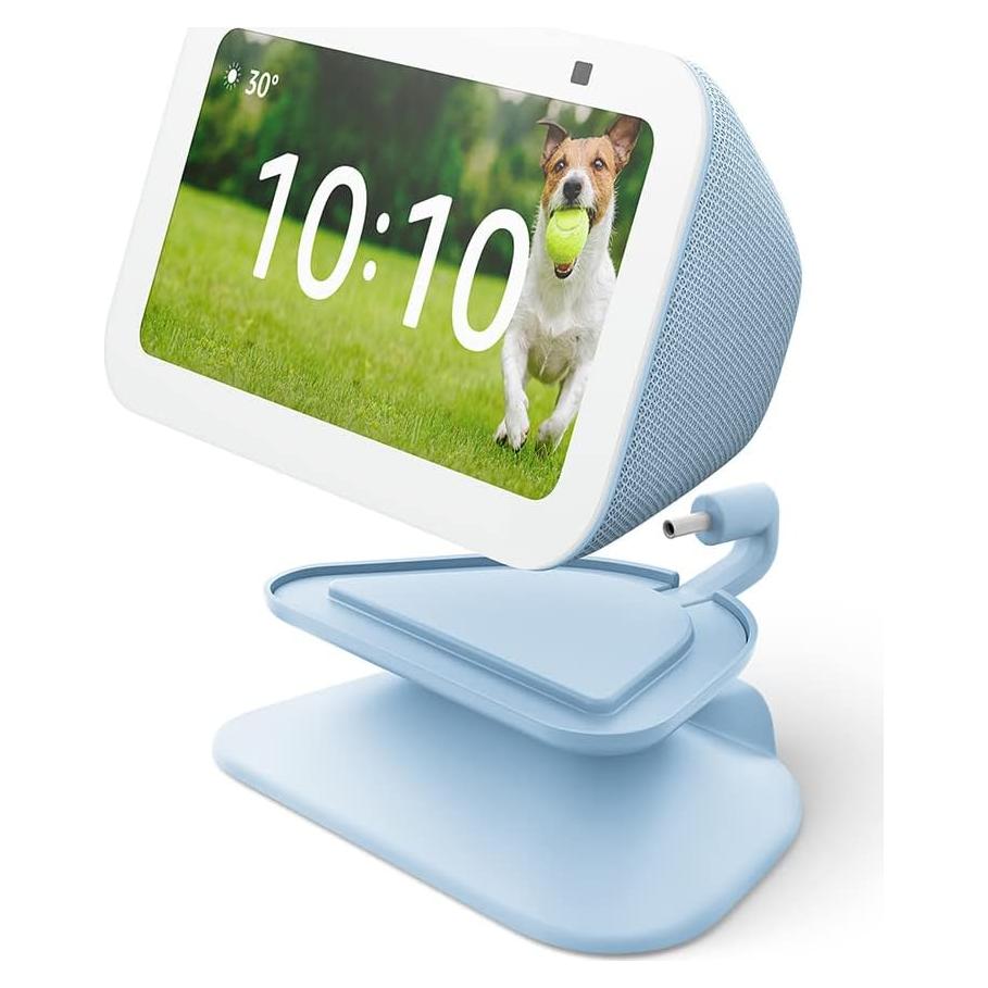 Soporte Ajustable para Echo Show 5 3ra Gen con Carga USB-C
