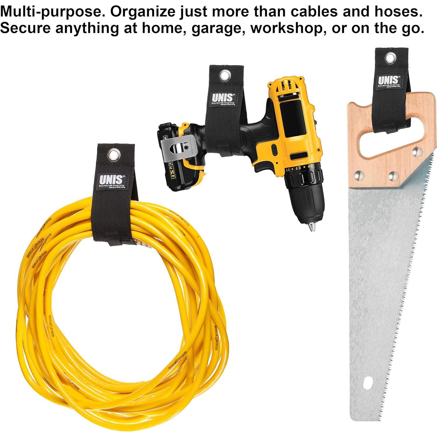 Paquete de 5 Cintas Organizadoras de Cables 33 cm Birch & Co.