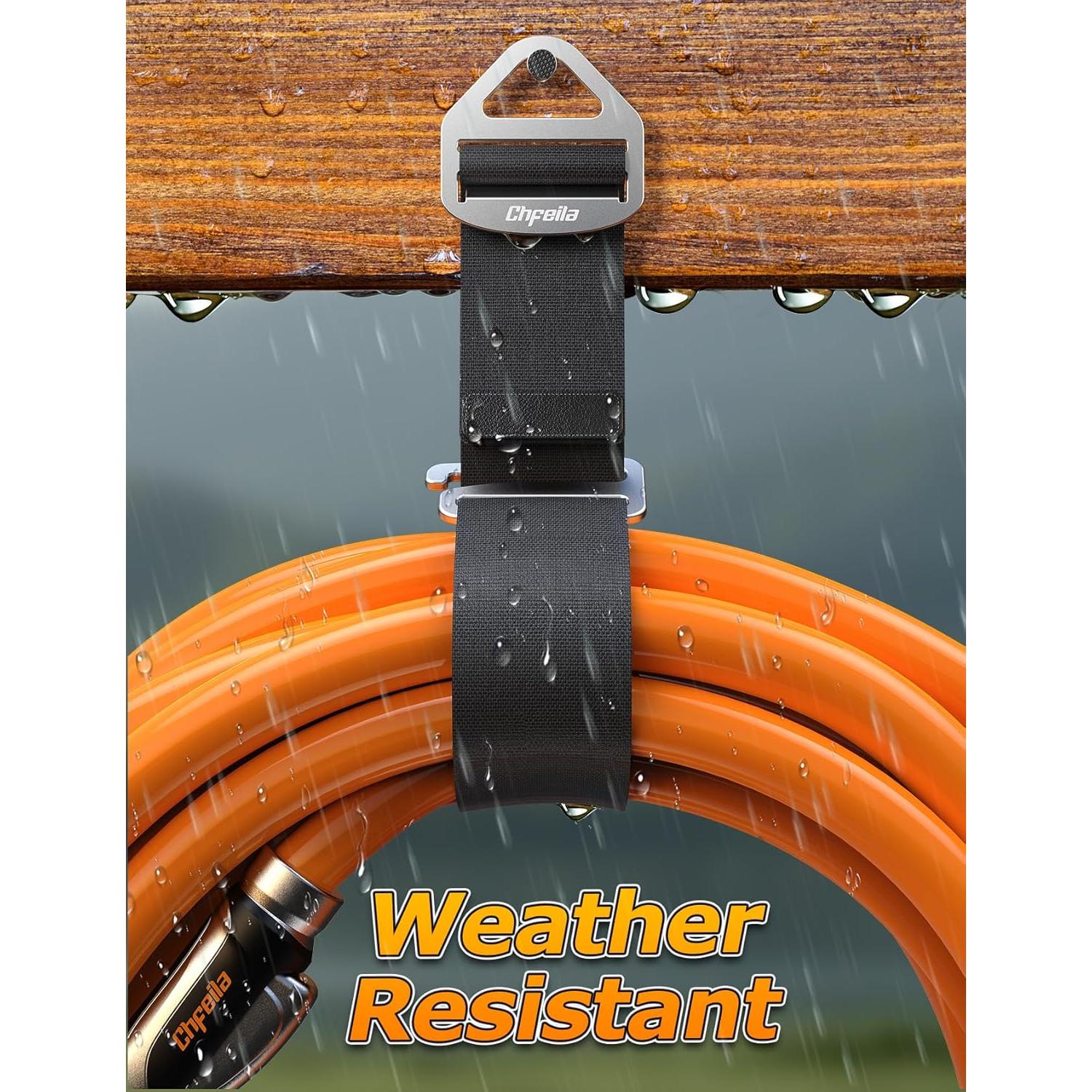 Organizador de Cables Chfeila - Paquete de 4 Ajustable 35-45cm