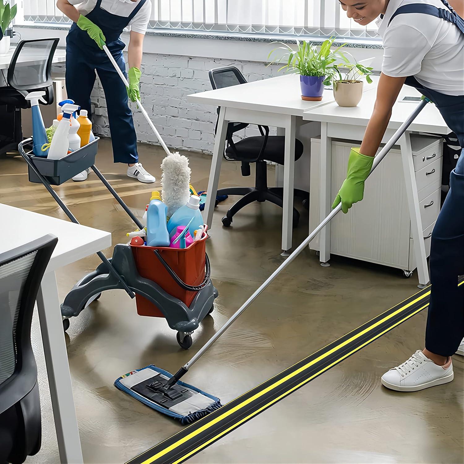 Cubierta de Cable Protector Eapele 1.98m PVC Amarillo y Negro