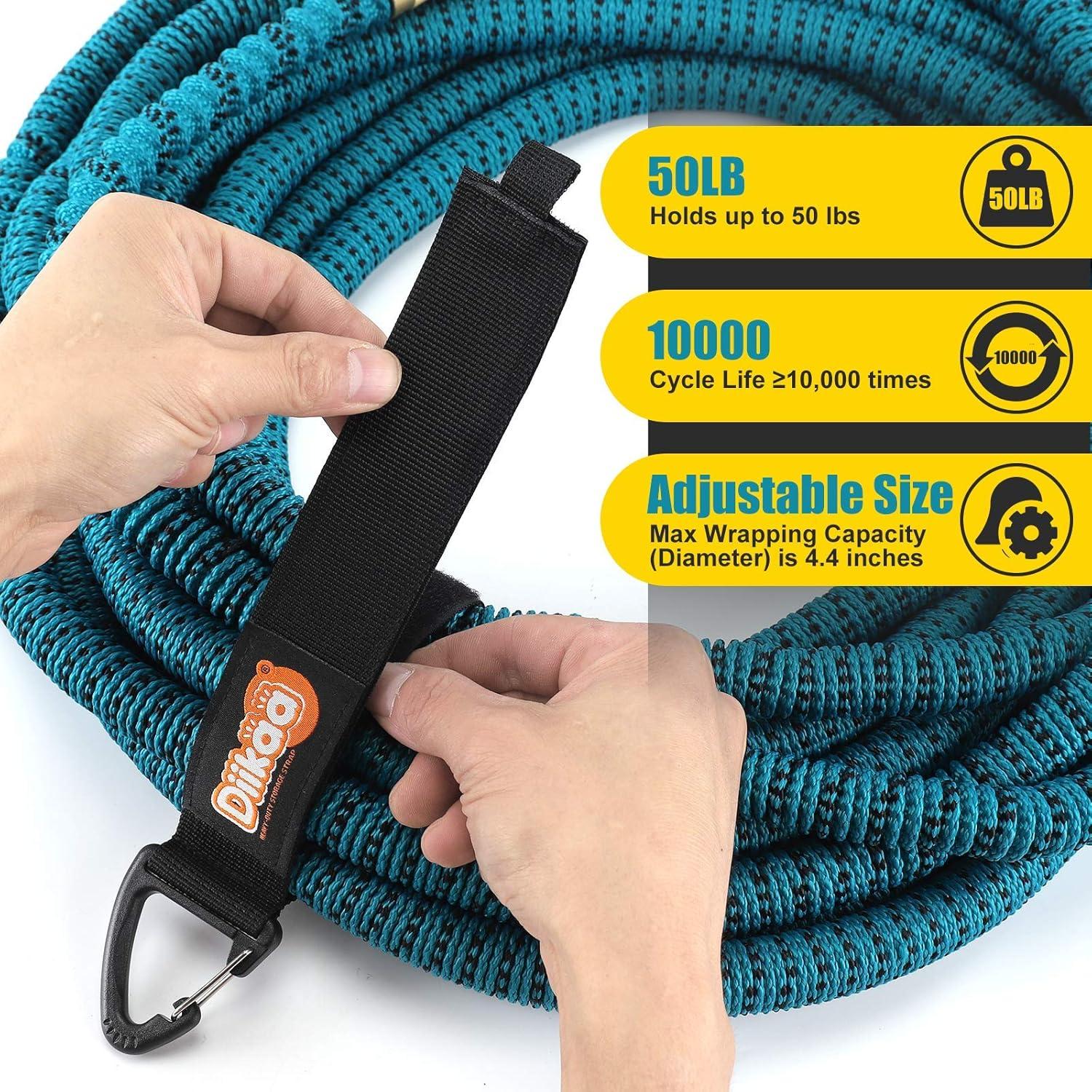 Organizador de Cables DIIKAA - Paquete de 10 Correas 40.64 cm