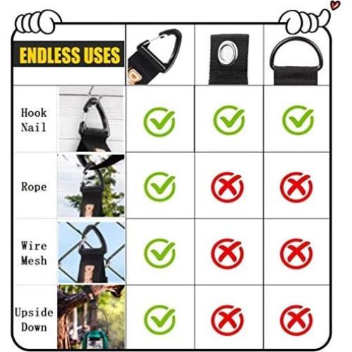 Organizador de Cables DIIKAA - Paquete de 10 Correas 40.64 cm