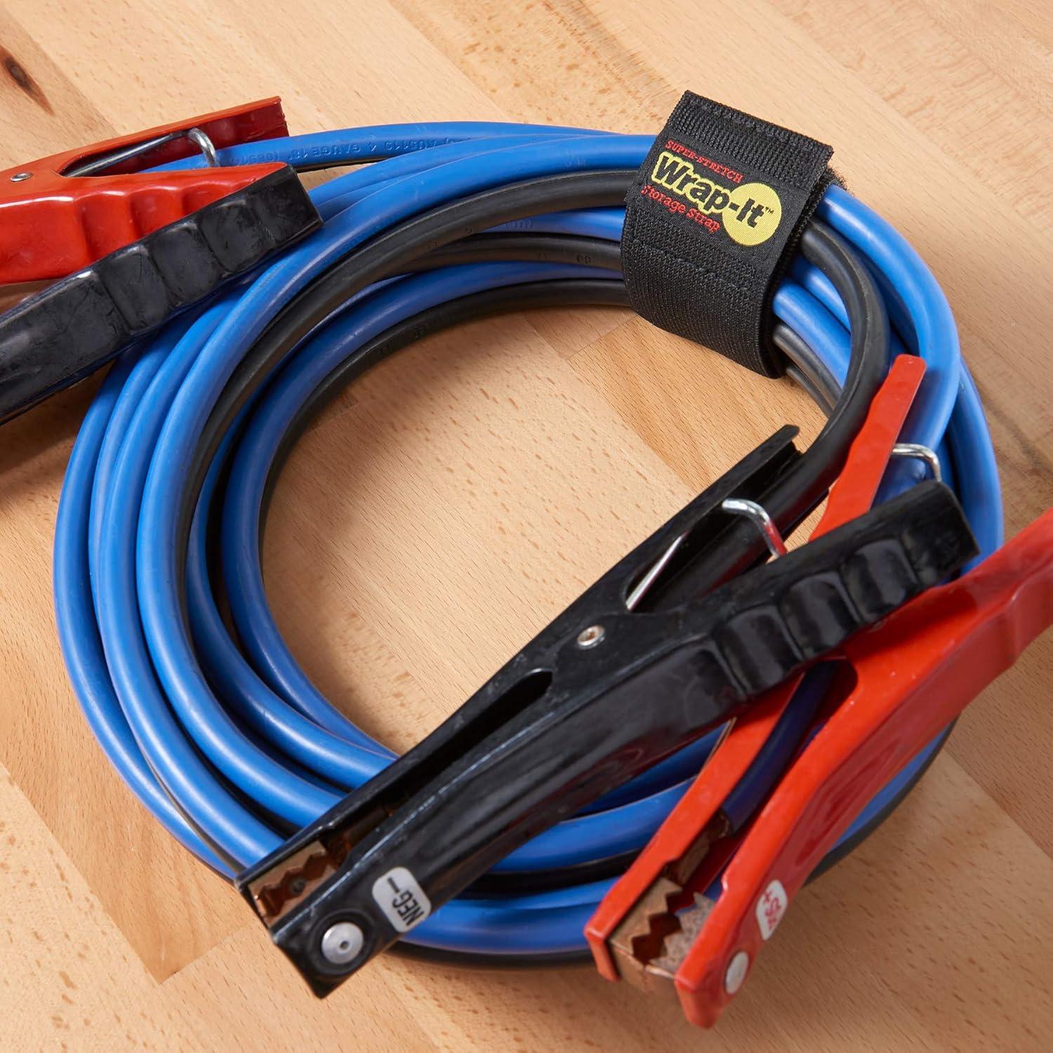 Paquete de Organización de Garaje Wrap-It Storage - 12 Correas de Almacenamiento