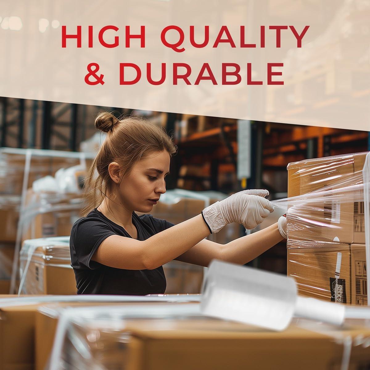 Rollos de Envoltura Retráctil Transparente 12 Unidades 1.52 m