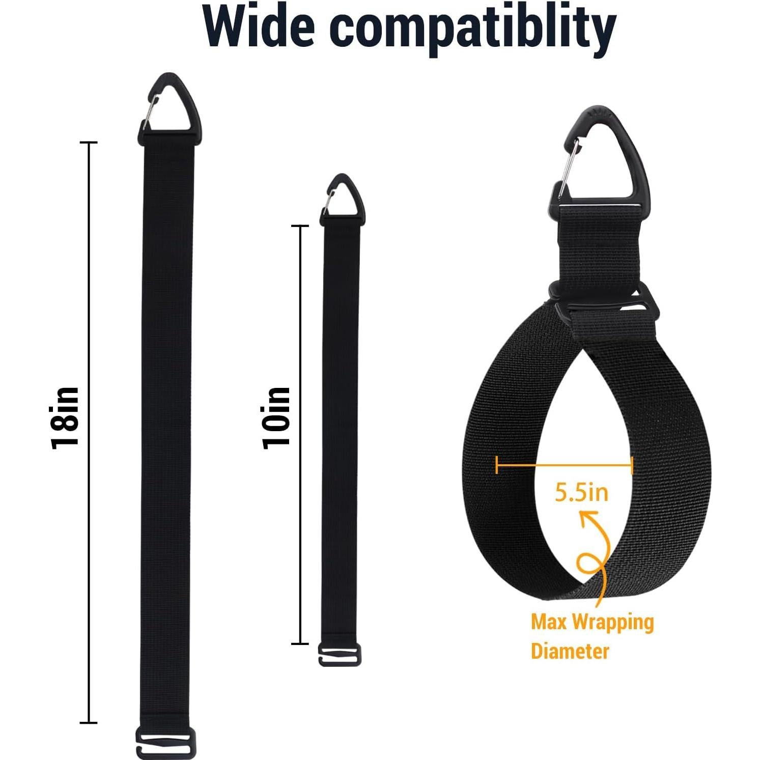 Organizador de Cables de Extensión ZTSXLLIM 4 Piezas 10" y 18"