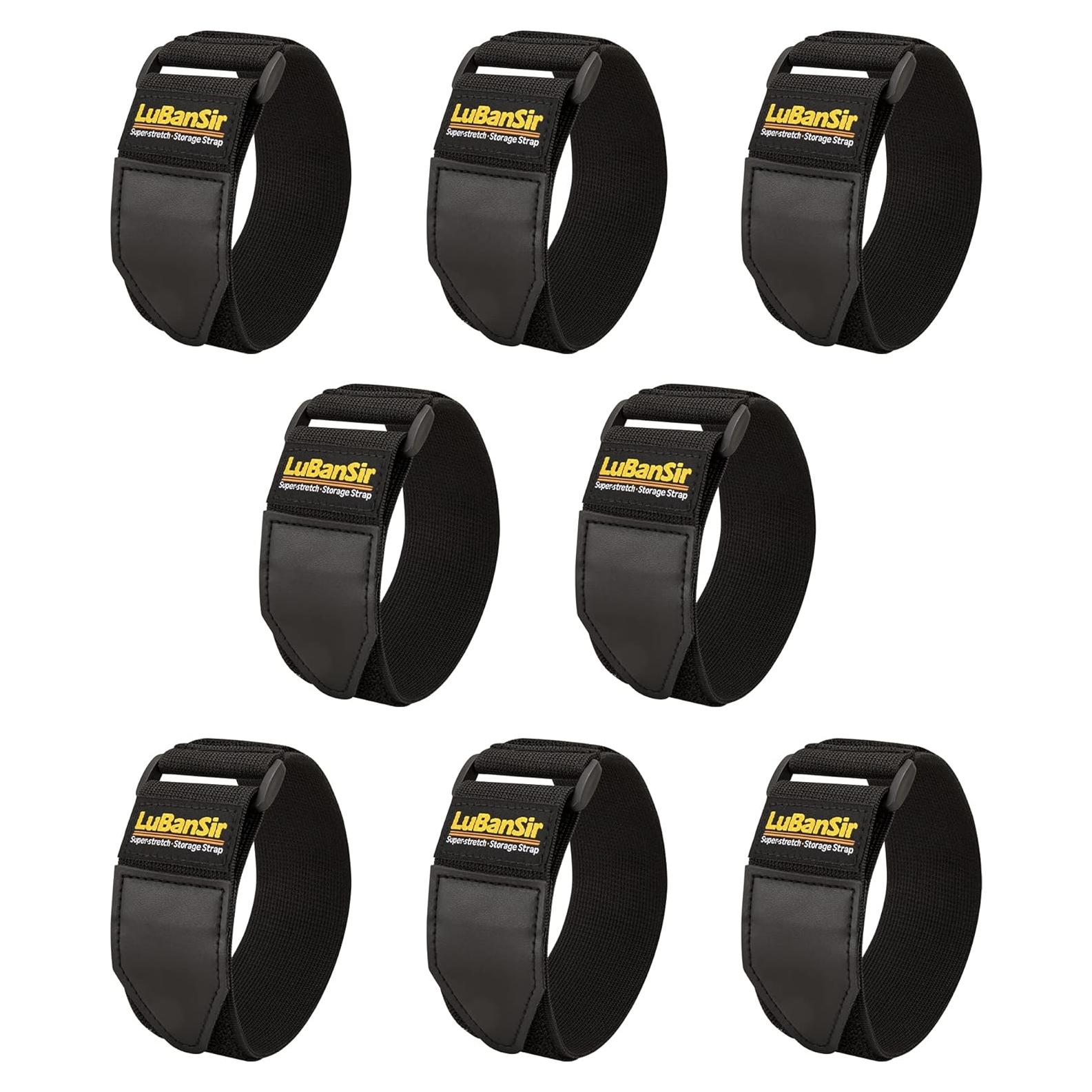 Correas Elásticas de Cinch LuBanSir 30.48cm 8 Pack para Almacenamiento
