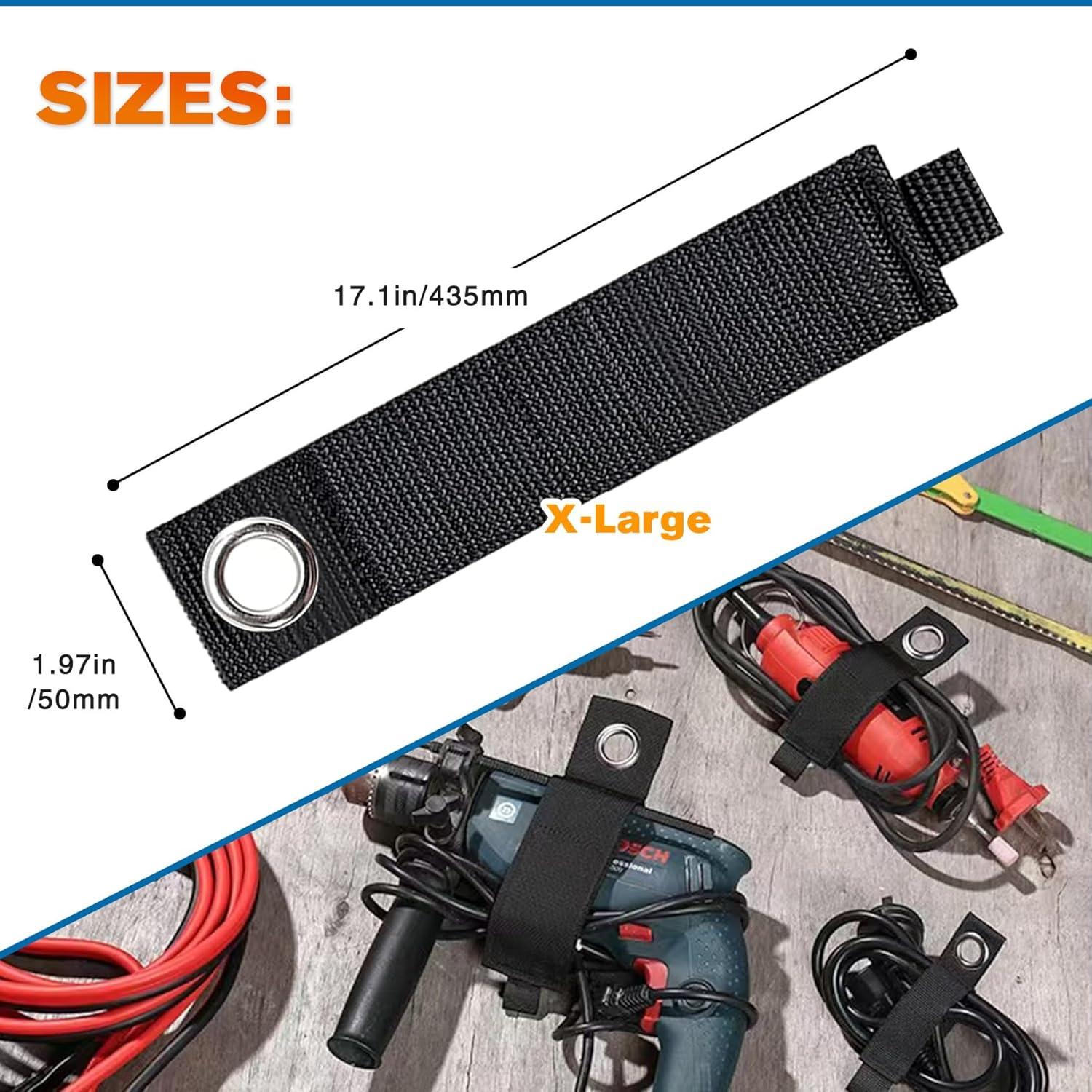 Correas de Almacenamiento Xuuza 43 cm - Paquete de 8 Organizador