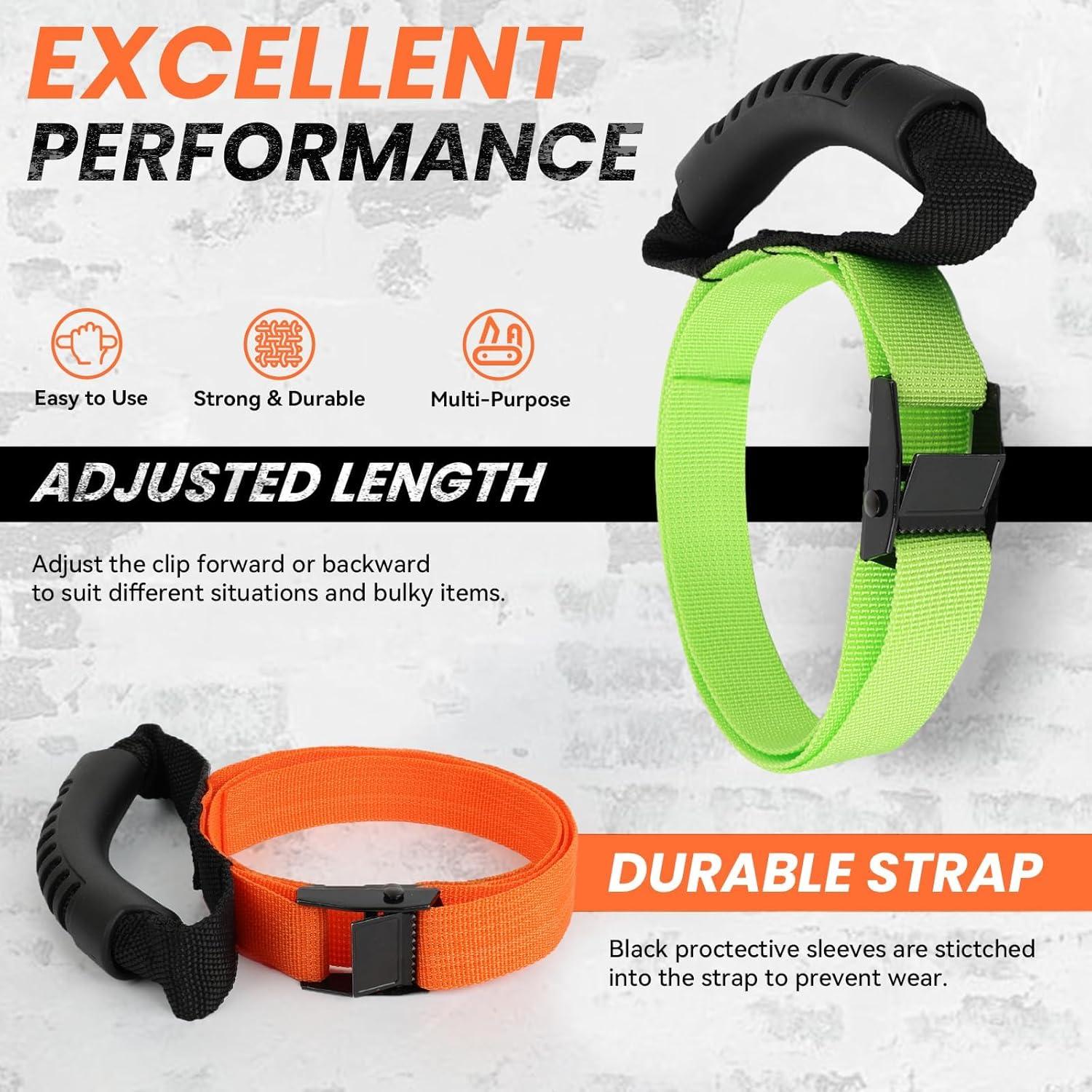 Correas de Almacenamiento KVTTOZA 3 Pcs Ajustables 89cm