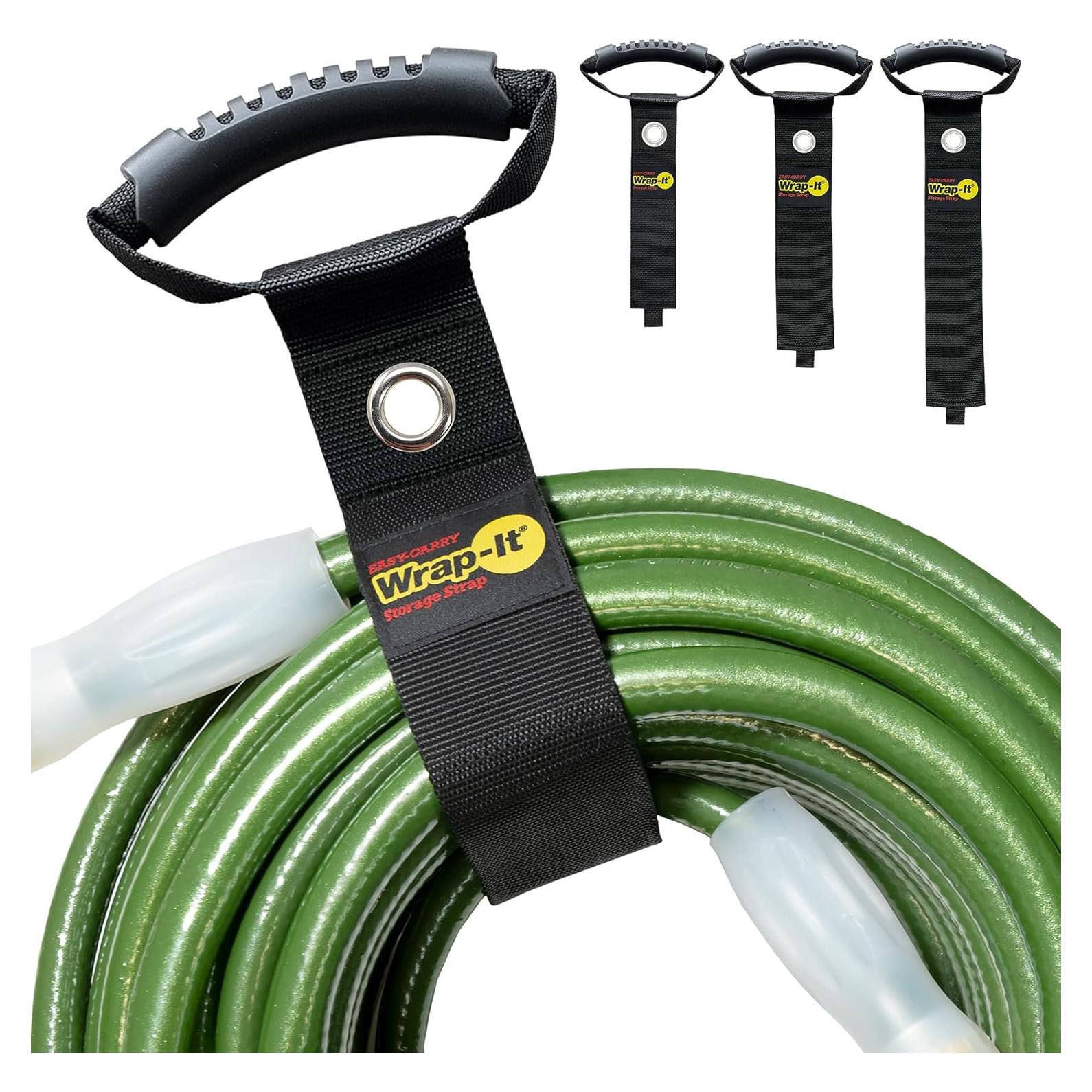 Correas de Almacenamiento Wrap-It 3 Piezas 43-71 cm Negro