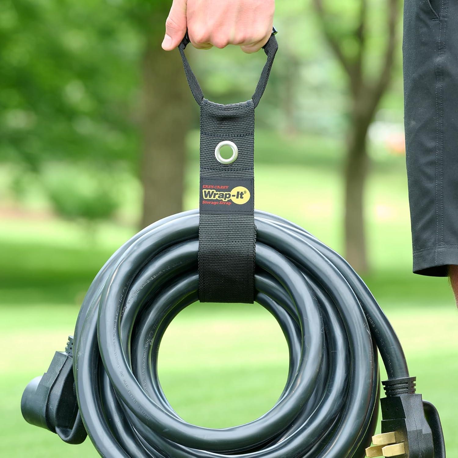 Correas de Almacenamiento Wrap-It 3 Piezas 43-71 cm Negro