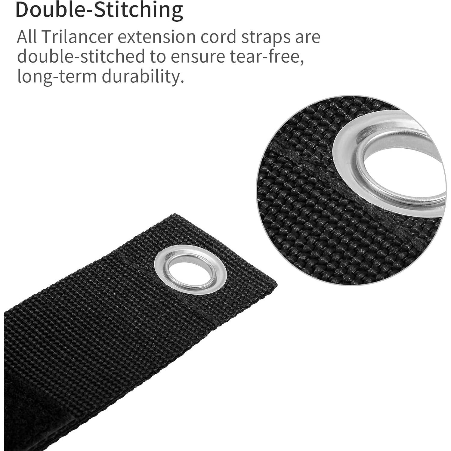 Organizador de Cables Trilancer 4L/4XL, 8 Piezas, Alta Resistencia