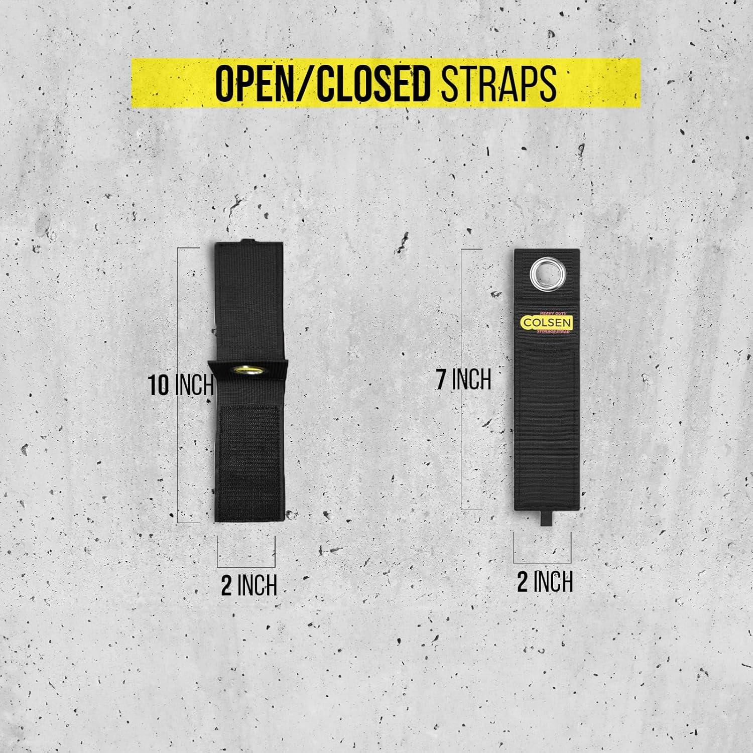 Correas de Almacenamiento Colsen 10" (6 Pack) para Cables y Mangueras