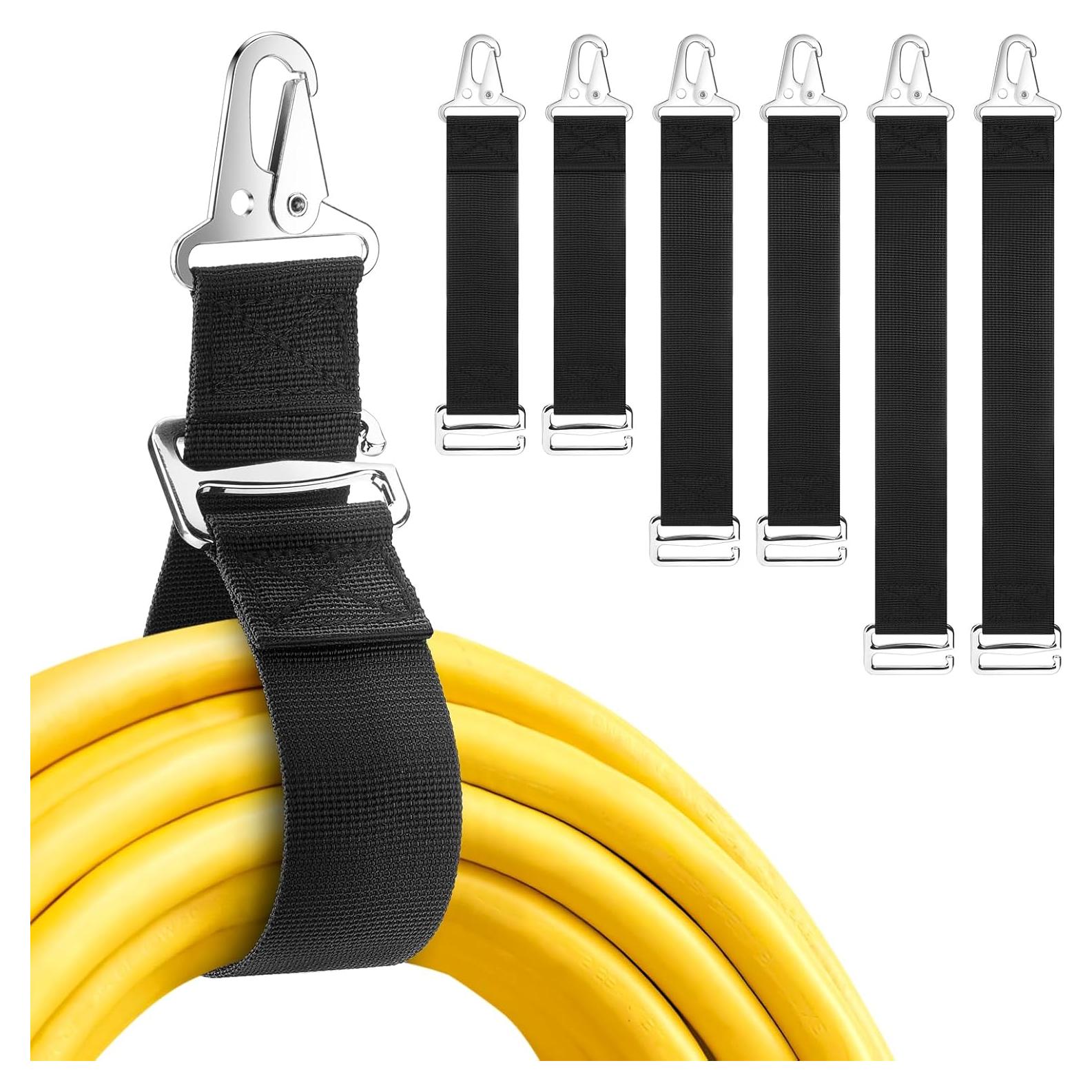 Organizador de Cables de Extensión DEXLALA - 6 Paquetes Ajustables