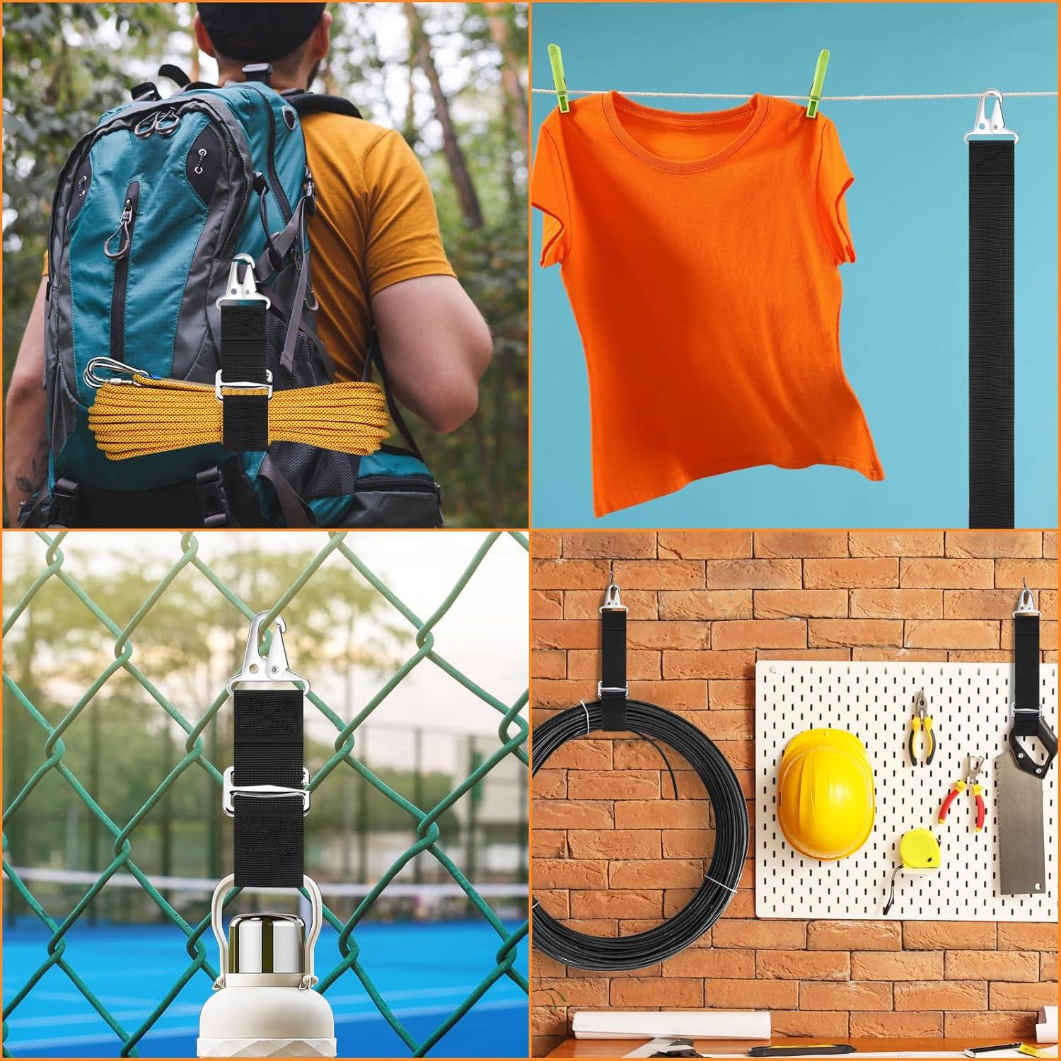 Organizador de Cables de Extensión DEXLALA - 6 Paquetes Ajustables