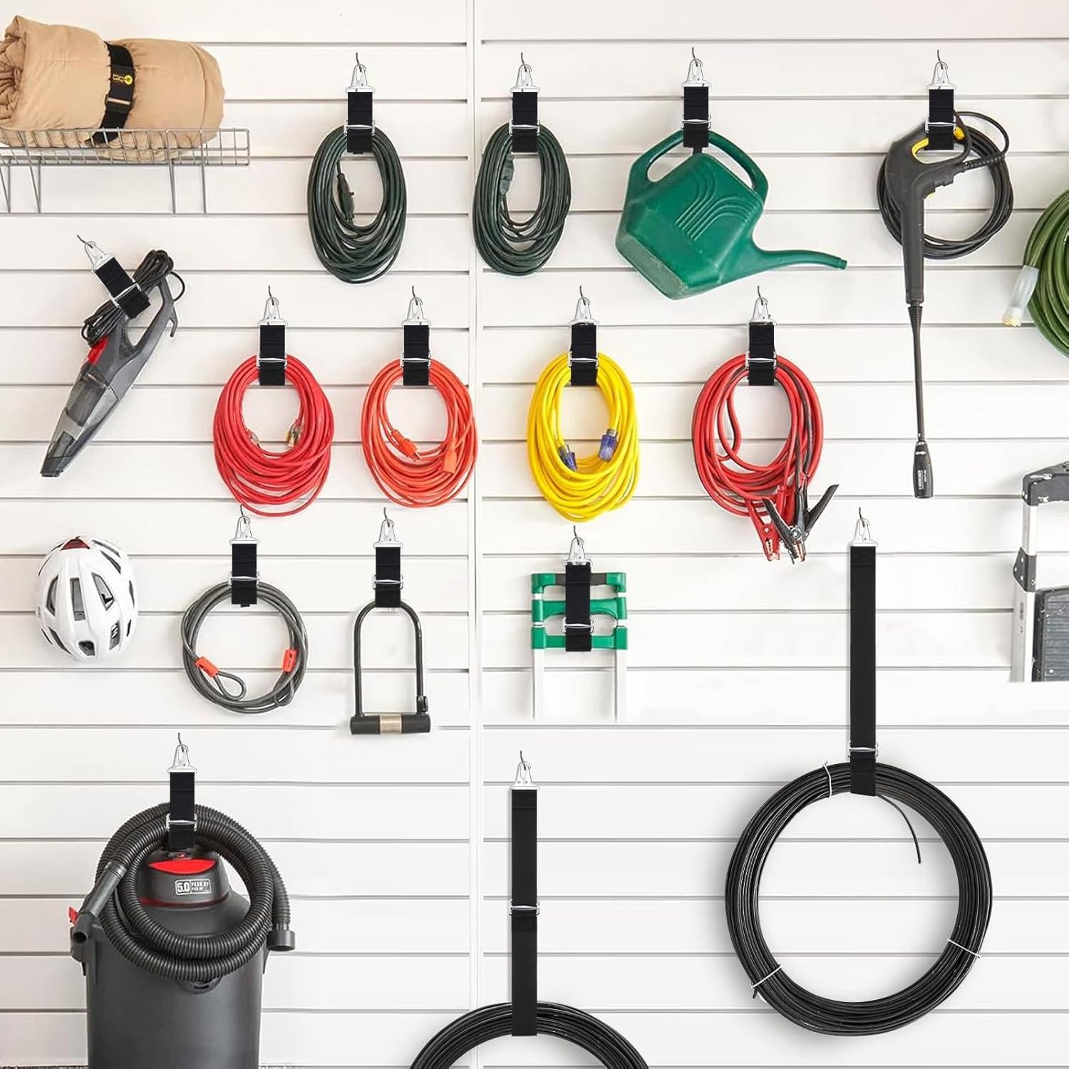 Organizador de Cables de Extensión DEXLALA - 6 Paquetes Ajustables