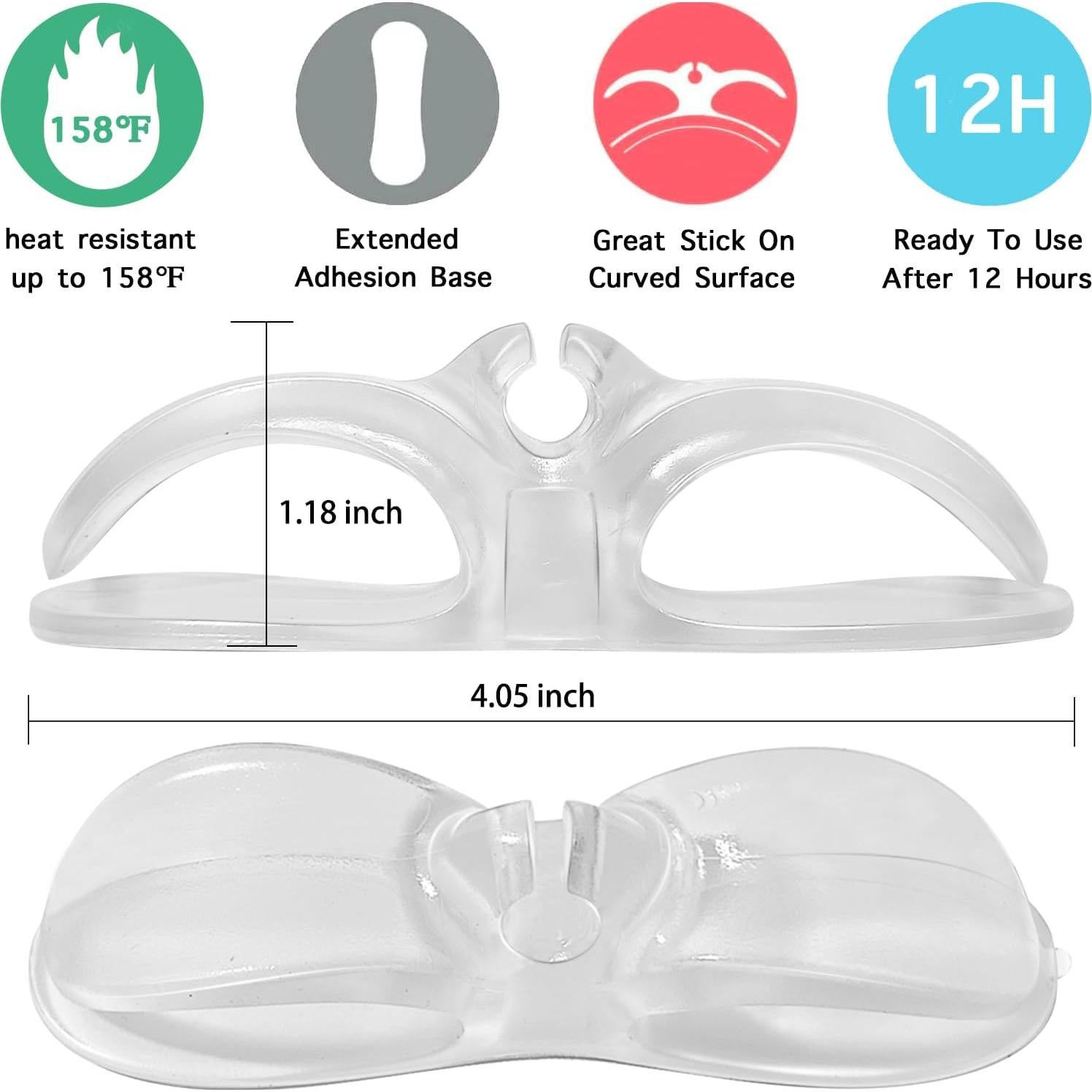 Organizador de Cables para Electrodomésticos AFunCrafter - 3PCS Transparente