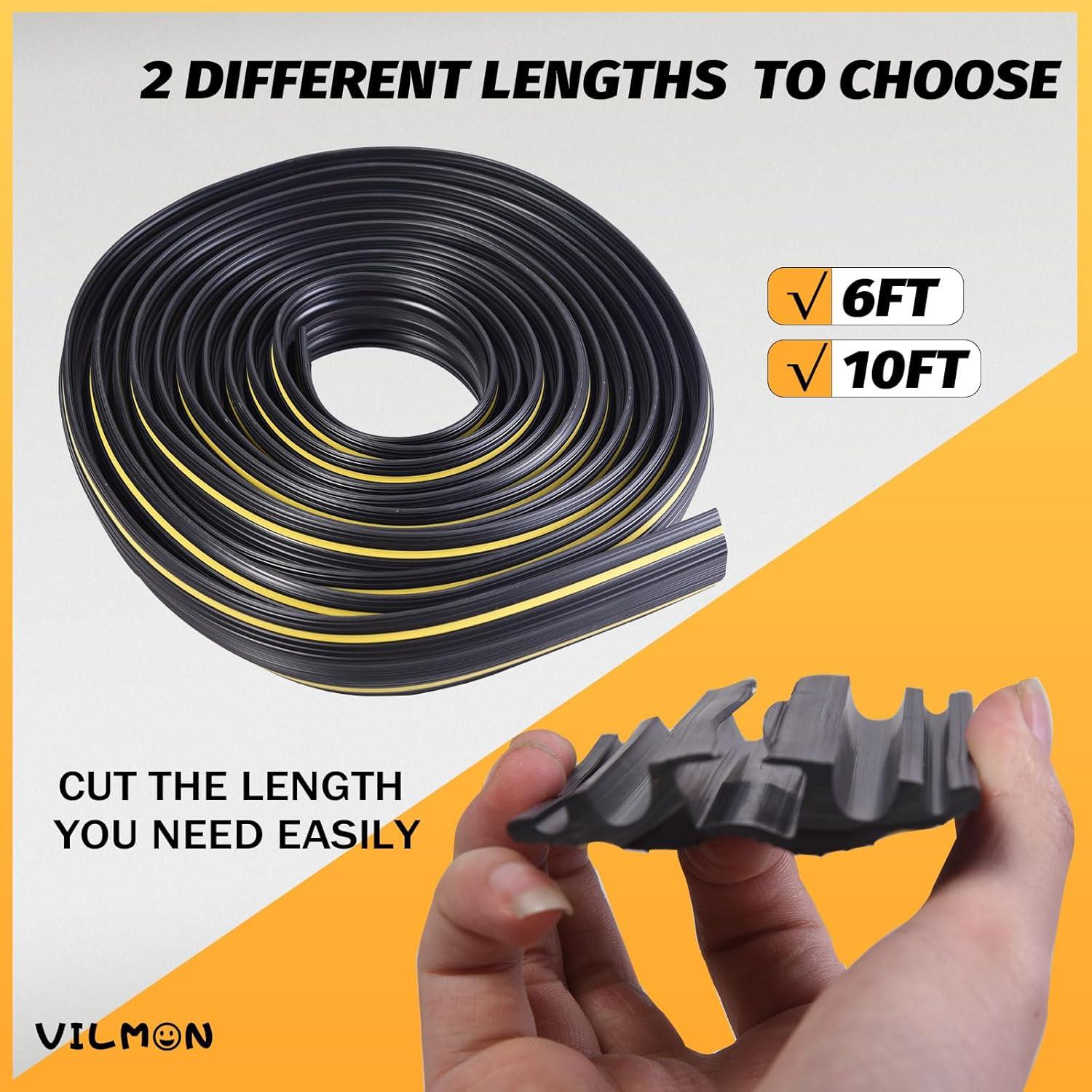 Cubierta de Cable Flexible Vilmon 5 Canales 3.05 m PVC