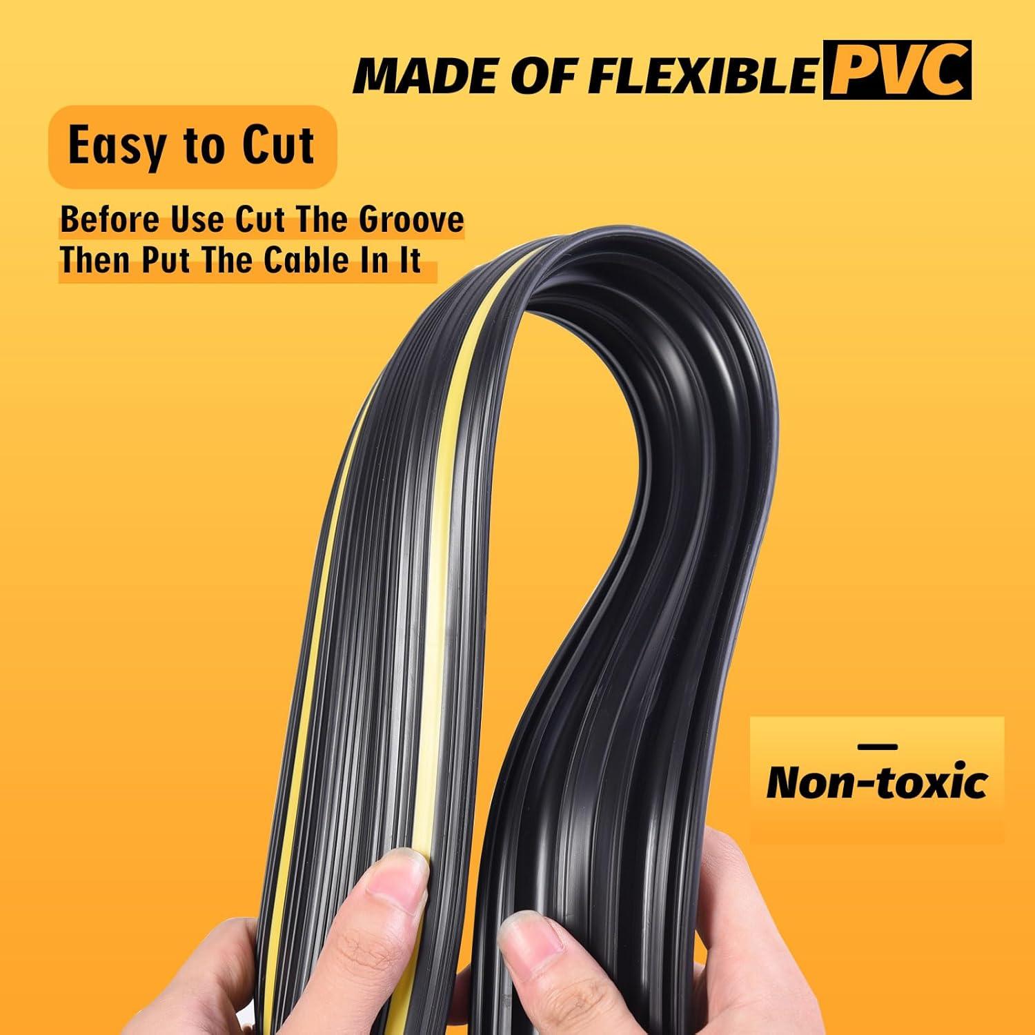 Cubierta de Cable Flexible Vilmon 5 Canales 3.05 m PVC